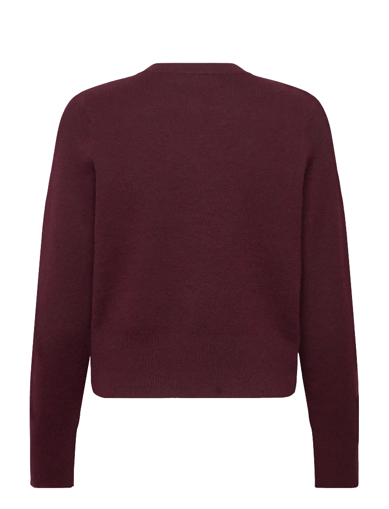 Vero Moda - VMKACY LS O-NECK CARDIGAN - cardigans - winetasting - 2