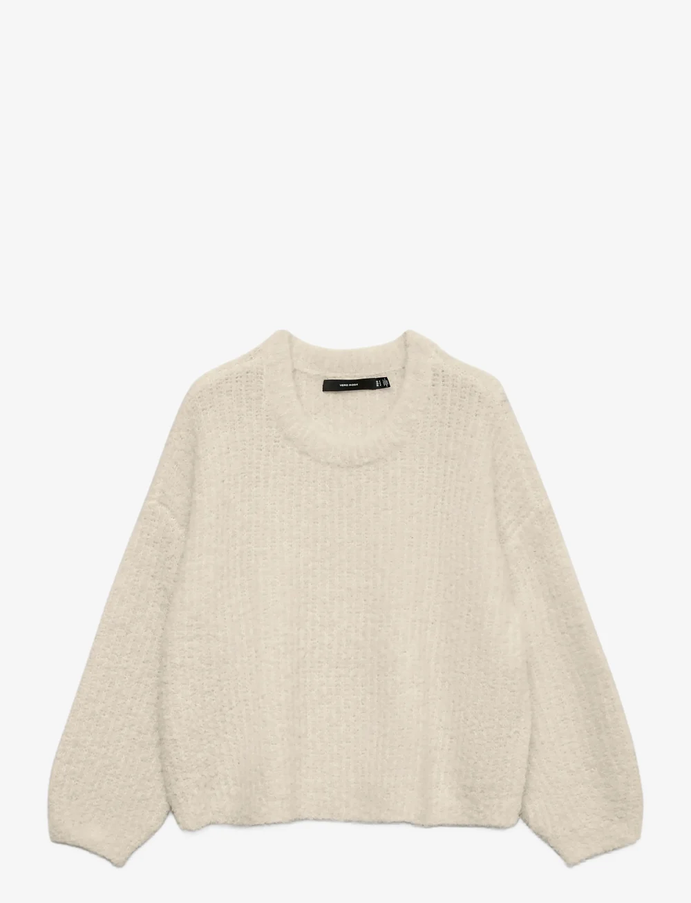 Vero Moda - VMCARMEN LS O-NECK PULLOVER - stickade tröjor - birch - 1