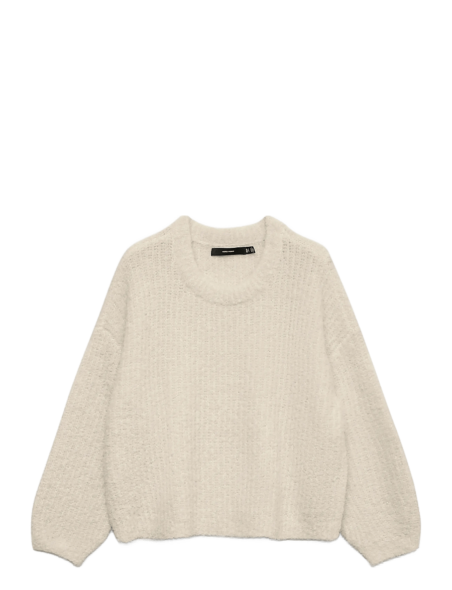 Vero Moda - VMCARMEN LS O-NECK PULLOVER - pullover - birch - 1