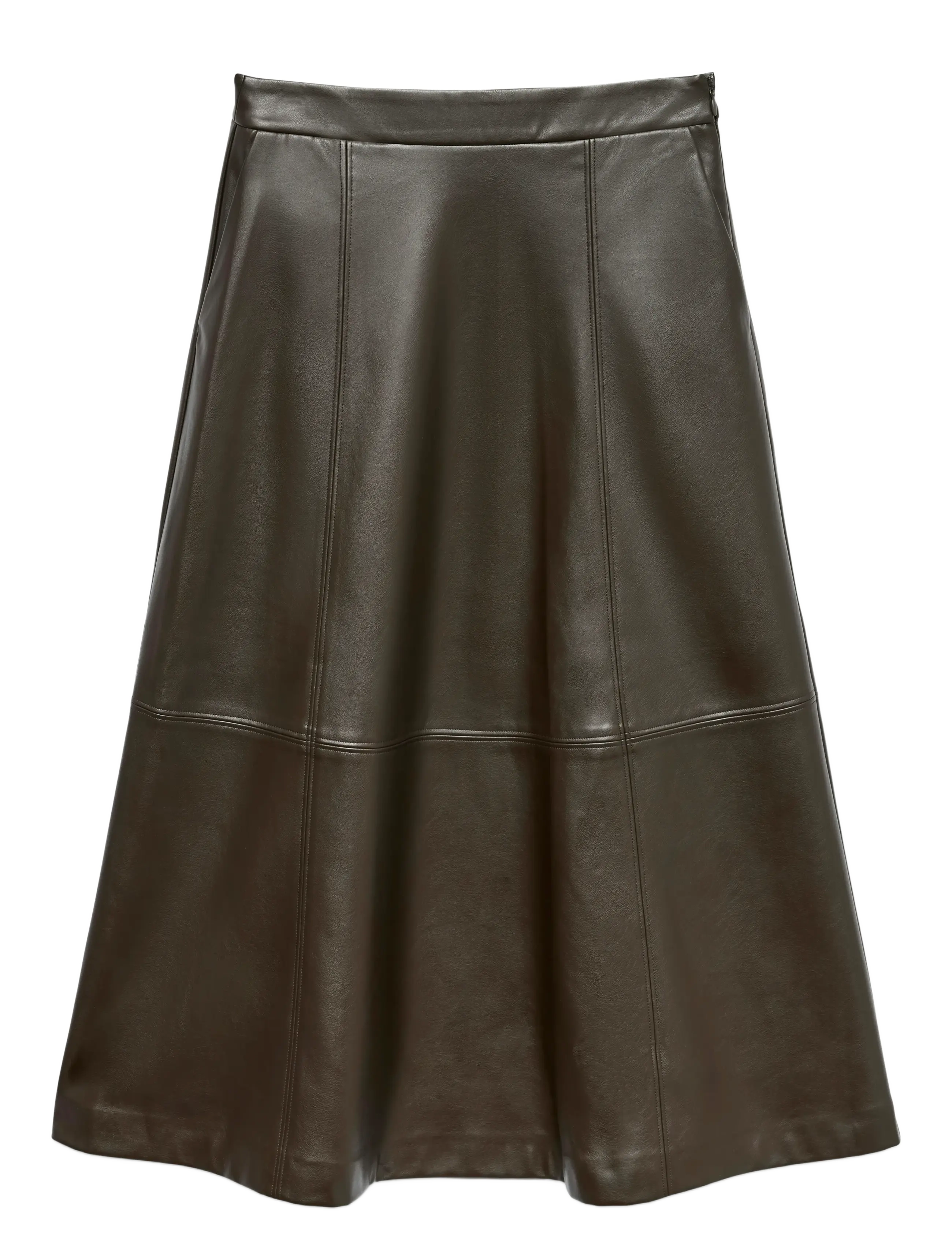 VERO MODA Vmolive Hw Coated Ankle Rock Prm Khaki - XS - Damen