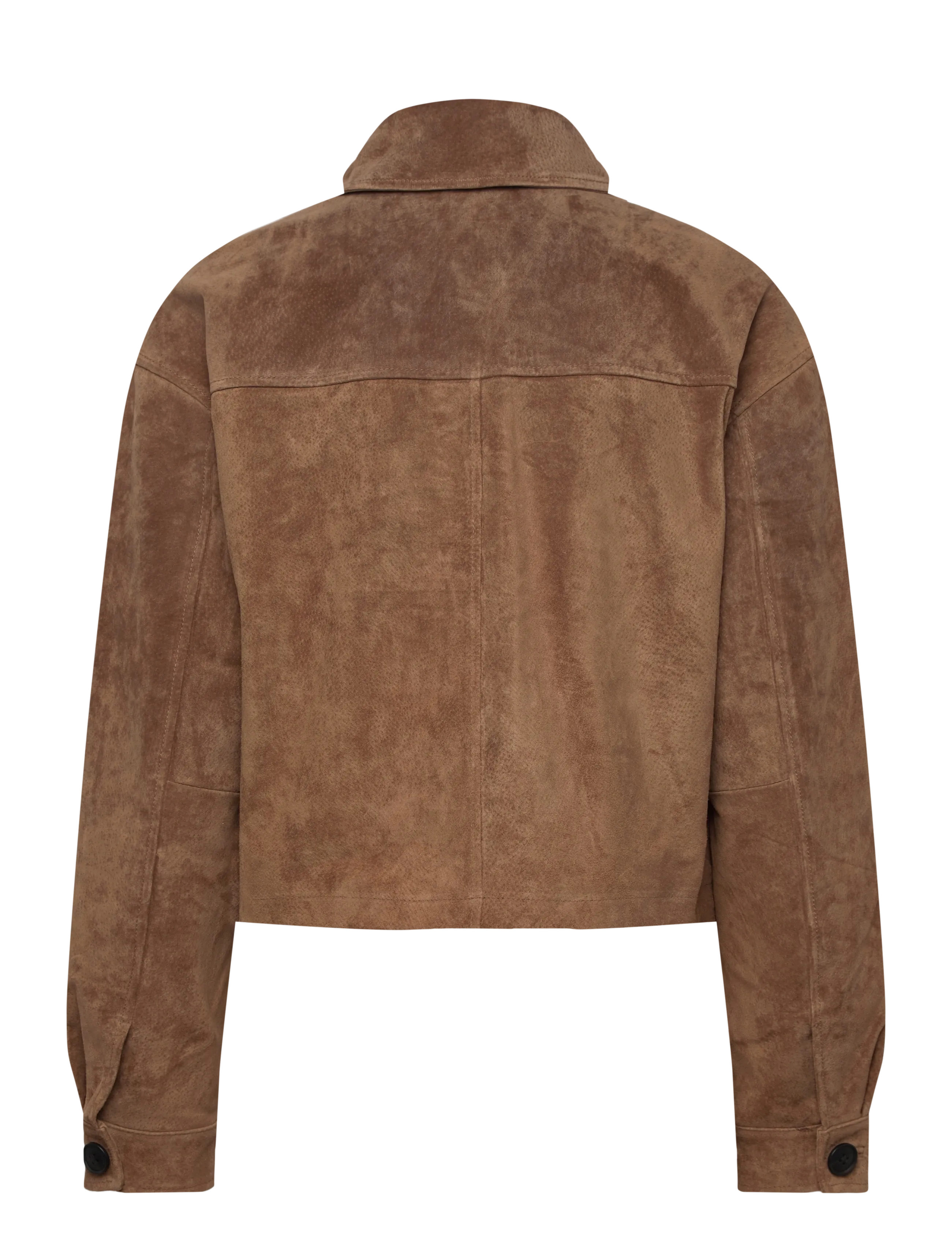 Vero Moda - VMROYCESTINE SHORT SUEDE JACKET - tobacco brown - 2