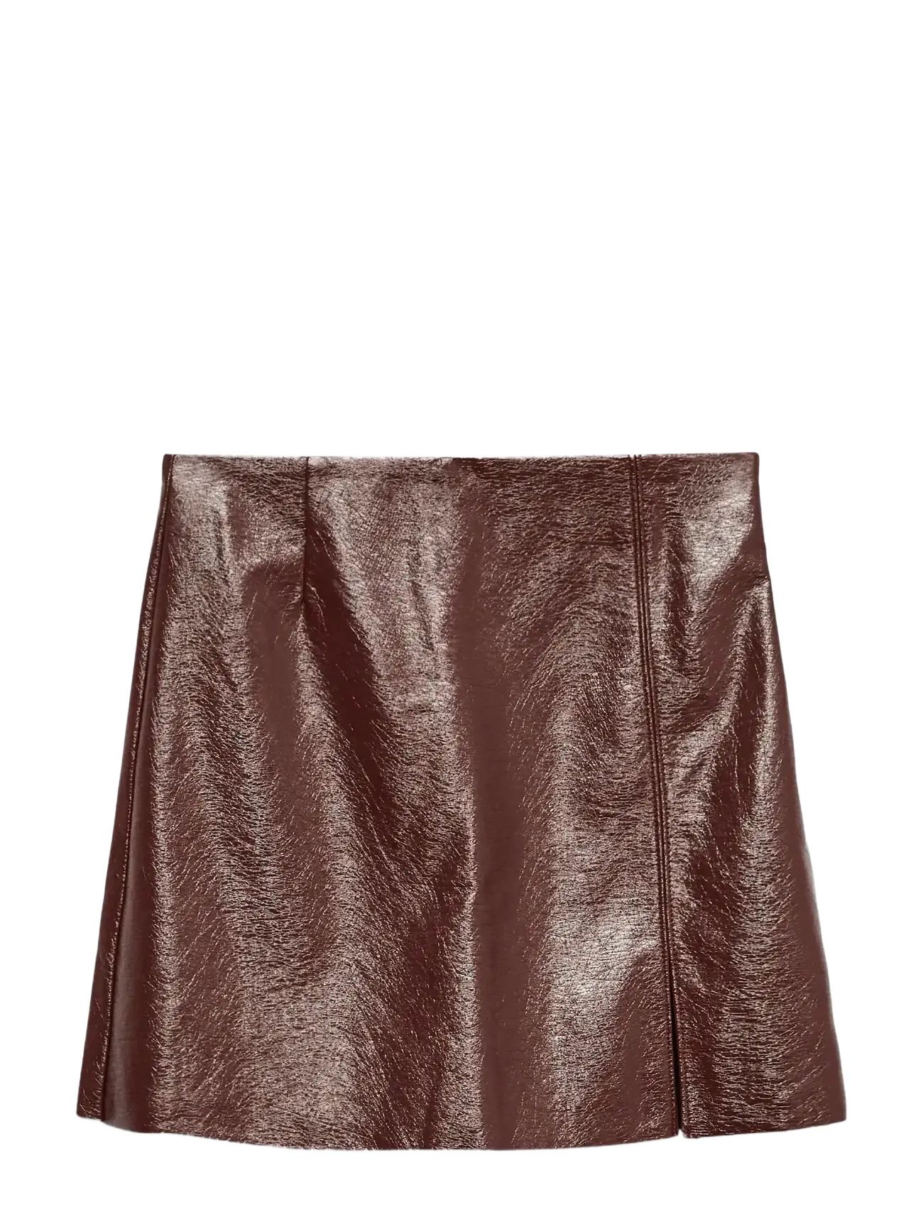 VERO MODA Vmnelly Hr Colored Vinyl Rock Noos Braun - M - Damen