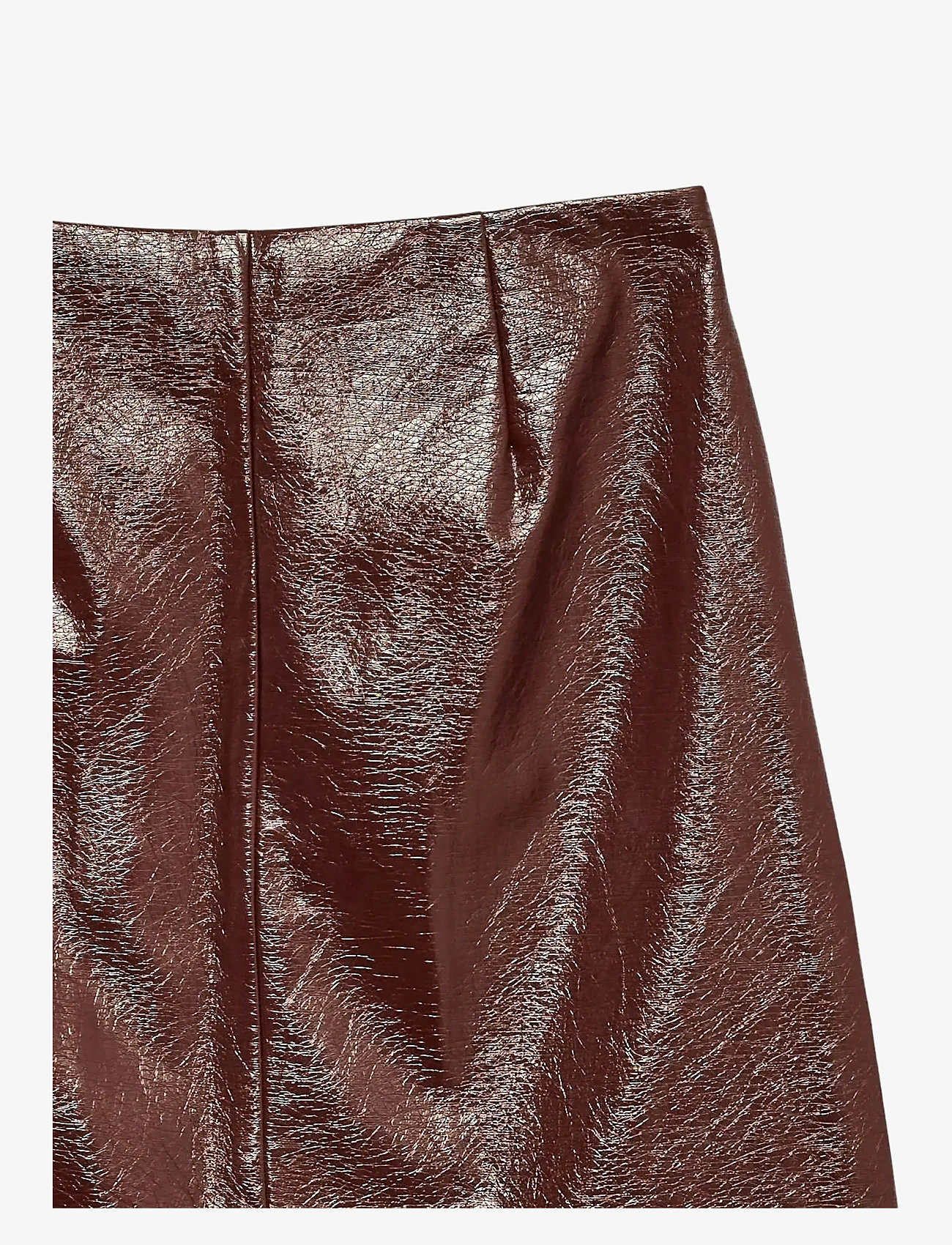 Vero Moda - VMNELLY HR COLORED VINYL SKIRT NOOS - kurze röcke - winetasting - 1