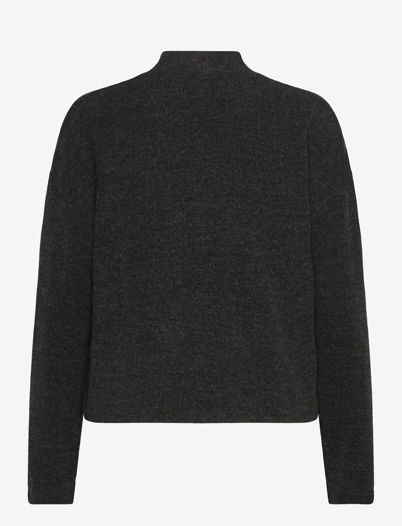 Vero Moda - VMPENNY LS V-NECK TOP JRS GA - cardigans - black - 1