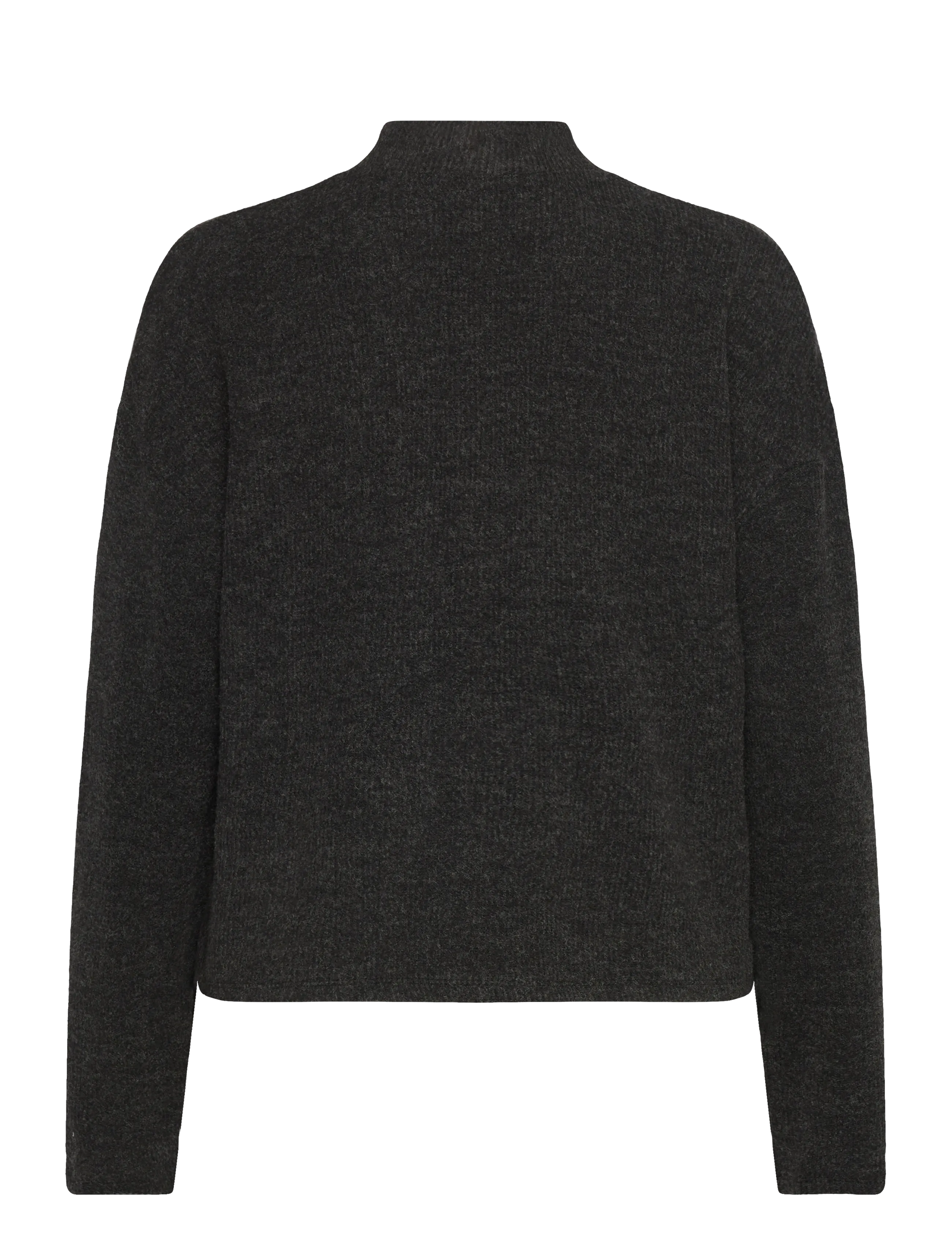 Vero Moda - VMPENNY LS V-NECK TOP JRS GA - cardigans - black - 1
