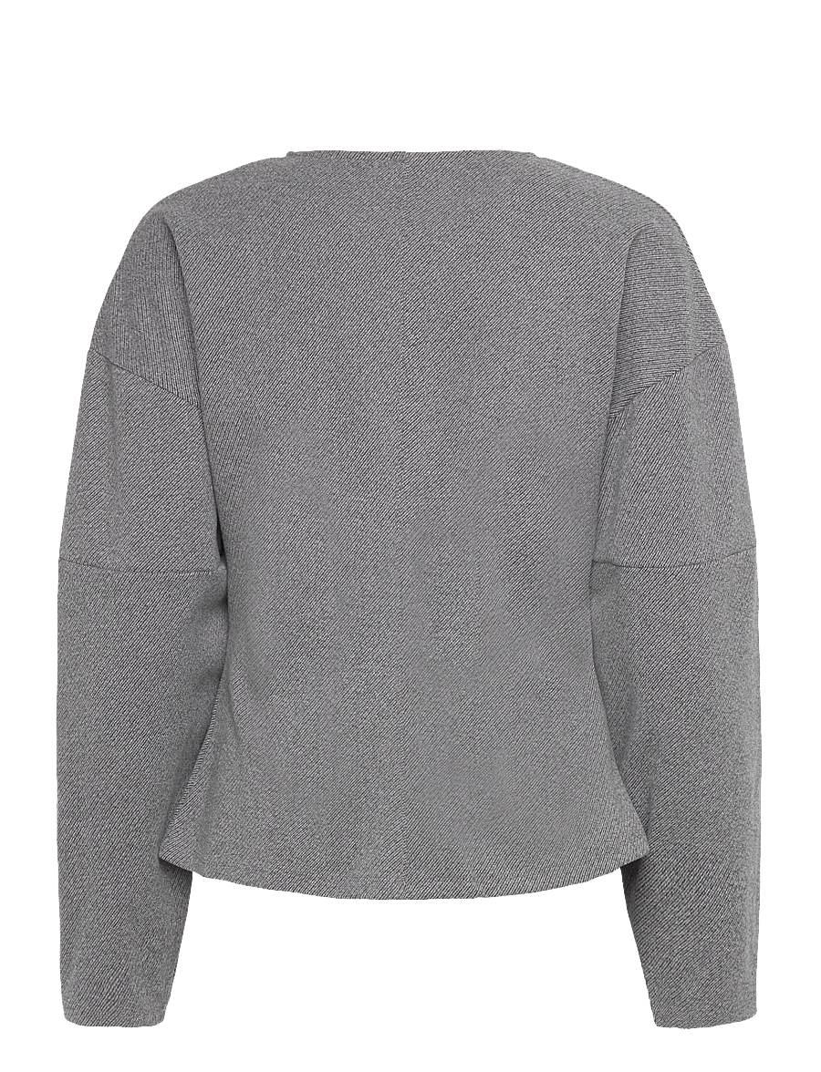Vero Moda - VMKLEA LS O-NECK CARDIGAN JRS GA - strickjacken - medium grey melange - 2