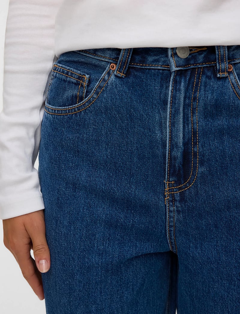 Vero Moda - VMBILLIE HR BARREL ANK JEANS LI3142 NOOS - vida jeans - medium blue denim - 4