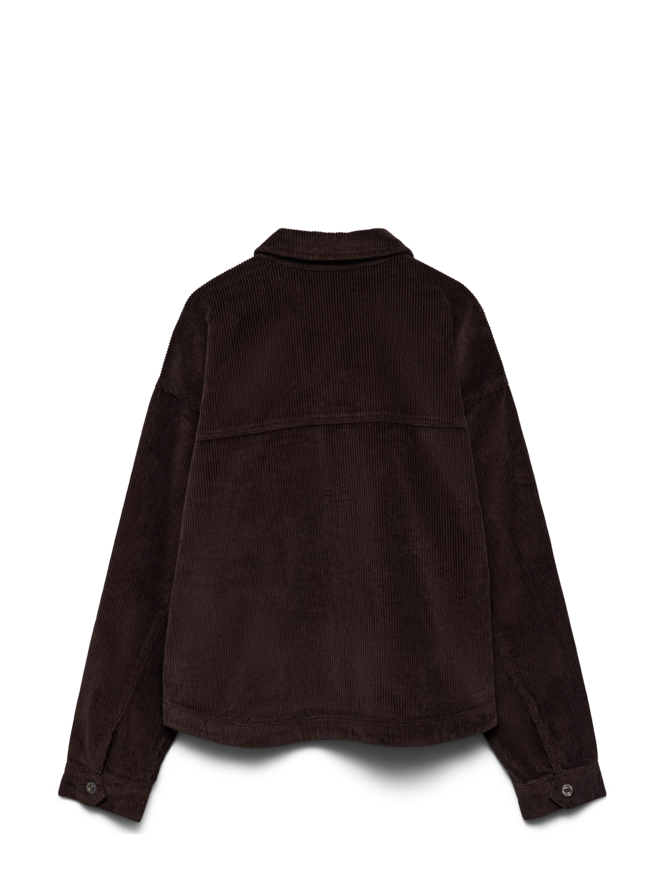 Vero Moda - VMJAMIE LS CORDUROY SHACKET MIX NOOS - chocolate torte - 2