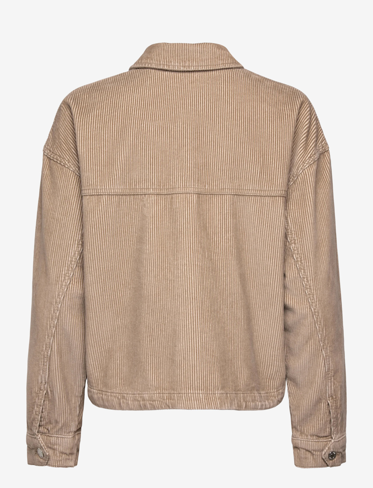 Vero Moda - VMJAMIE LS CORDUROY SHACKET MIX NOOS - silver mink - 2
