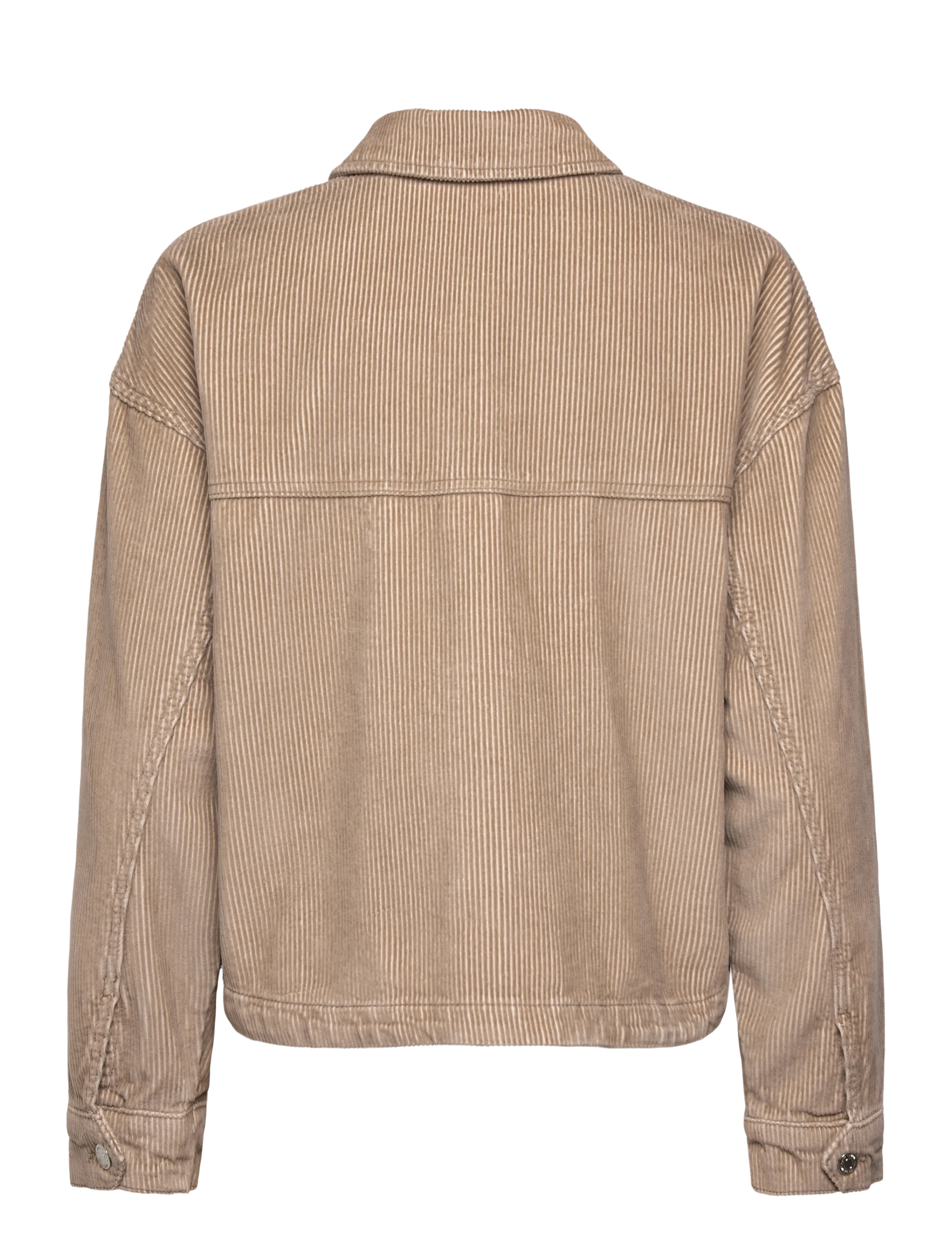 Vero Moda - VMJAMIE LS CORDUROY SHACKET MIX NOOS - silver mink - 2