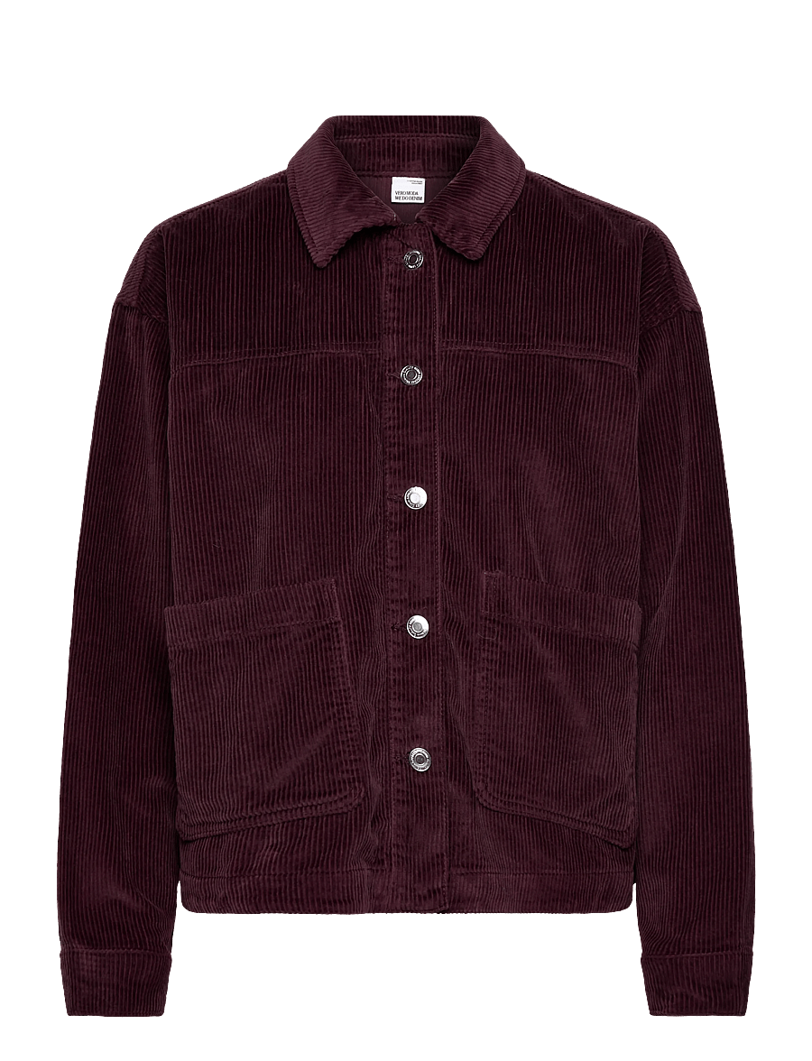 Vero Moda - VMJAMIE LS CORDUROY SHACKET MIX NOOS - Õhukesed jakid - winetasting - 1