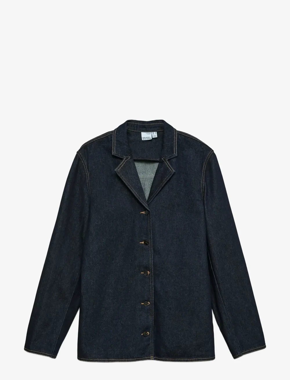 Vero Moda - VMKANIKA LS DENIM BLAZER SHIRT SI352 - jeanshemden - dark blue denim - 1