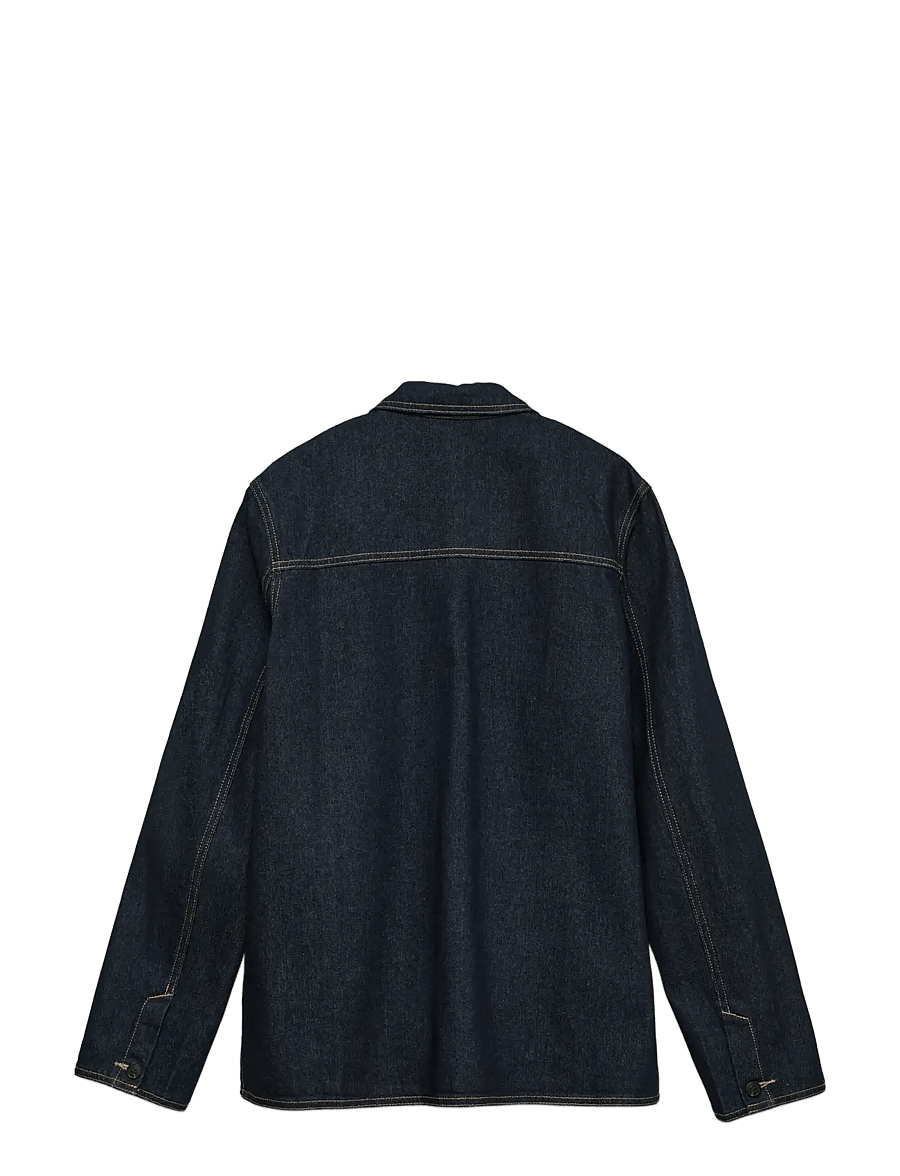 Vero Moda - VMKANIKA LS DENIM BLAZER SHIRT SI352 - chemises en jeans - dark blue denim - 2