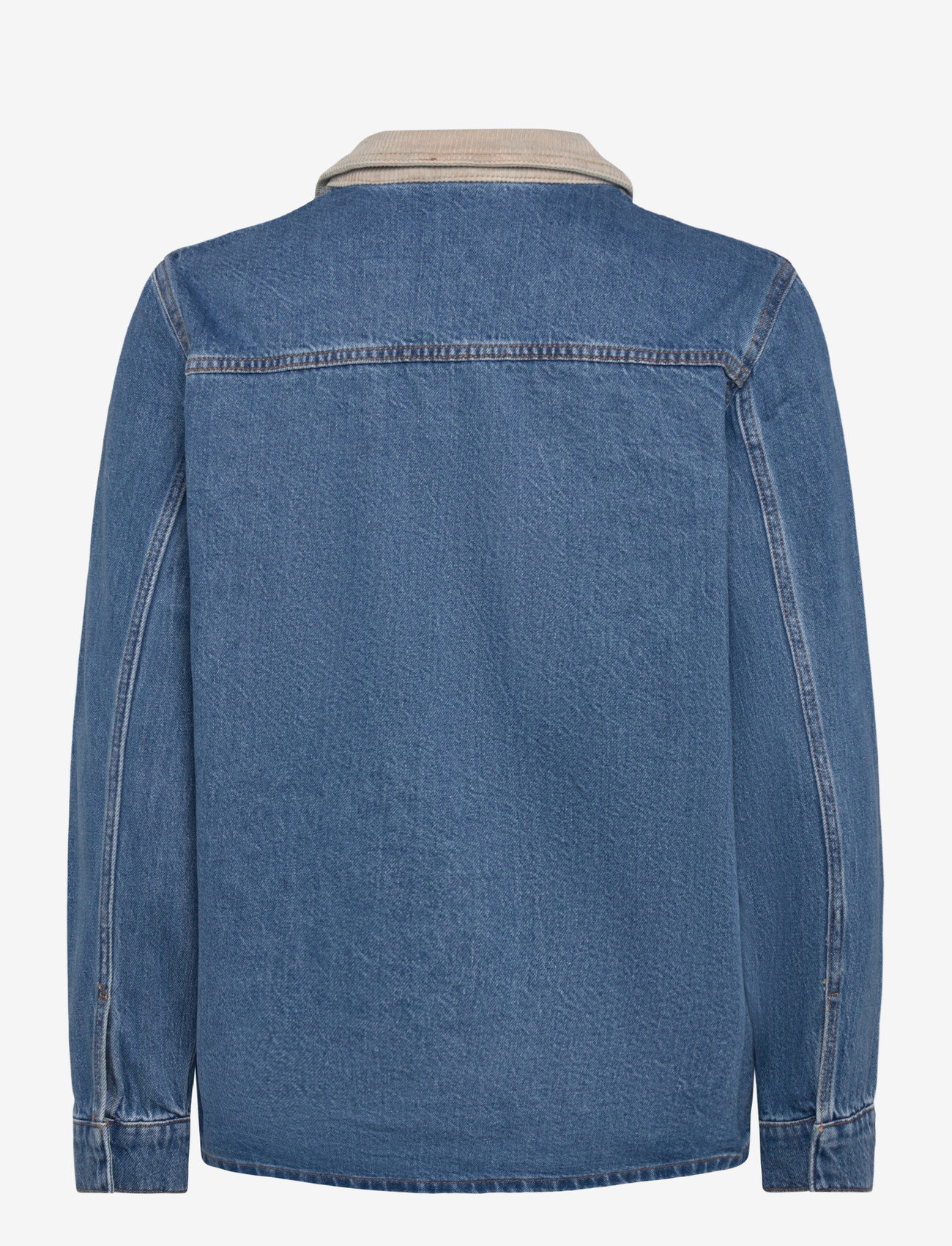 Vero Moda - VMENYA LS WORKWEAR JACKET - forårsjakker - medium blue denim - 2