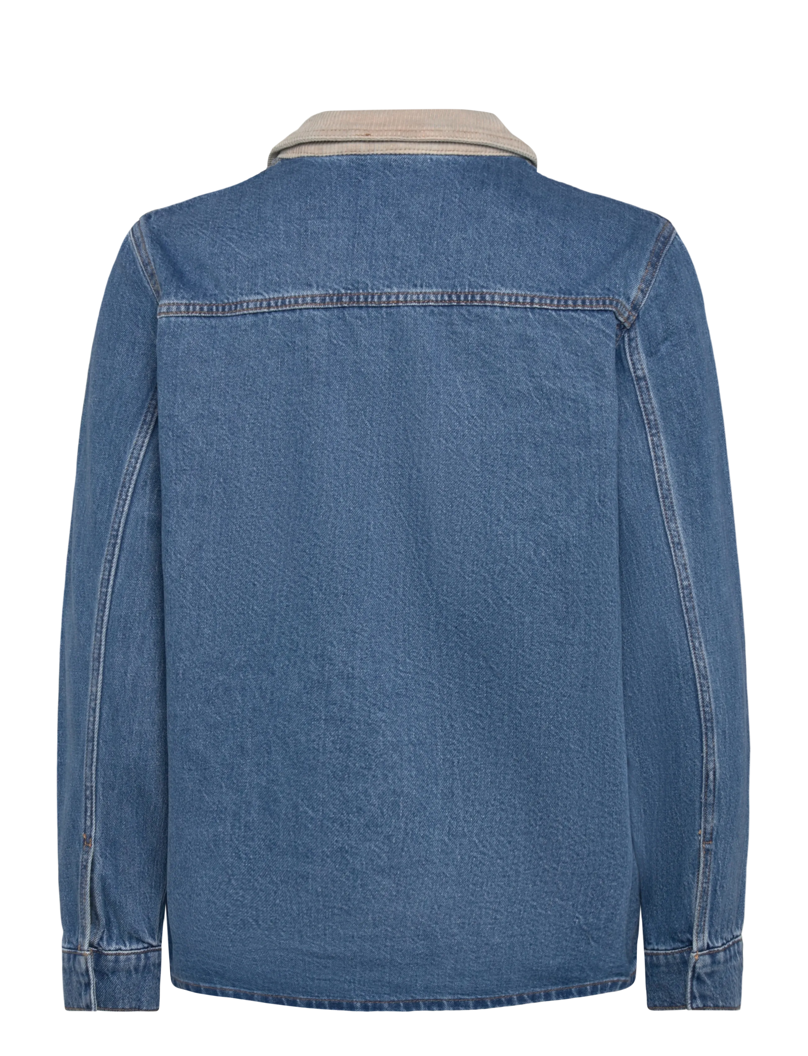 Vero Moda - VMENYA LS WORKWEAR JACKET - ytterkläder - medium blue denim - 2