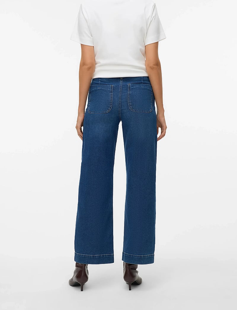 Vero Moda - VMKAYLA HR WIDE JEANS VI3474 - vida jeans - dark blue denim - 2