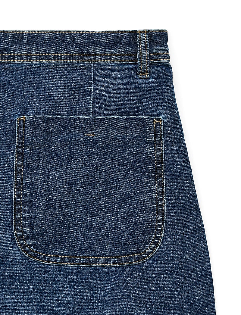 Vero Moda - VMKAYLA HR WIDE JEANS VI3474 - vida jeans - dark blue denim - 5