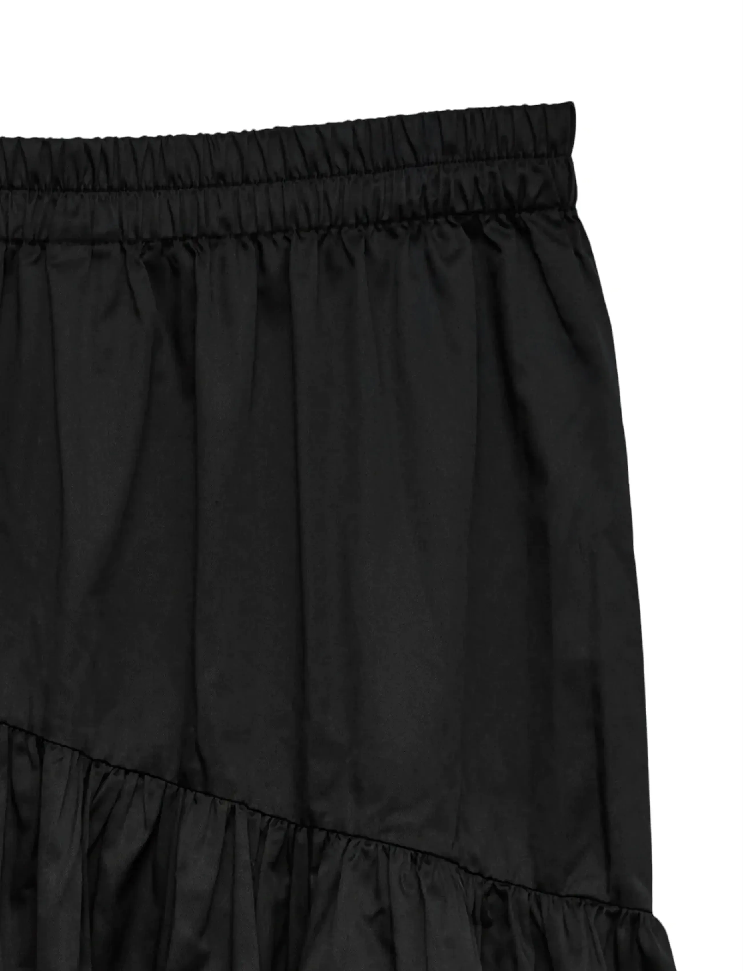 Vero Moda - VMTINA HW 7/8 SKIRT WVN GA - maxi nederdele - black - 5