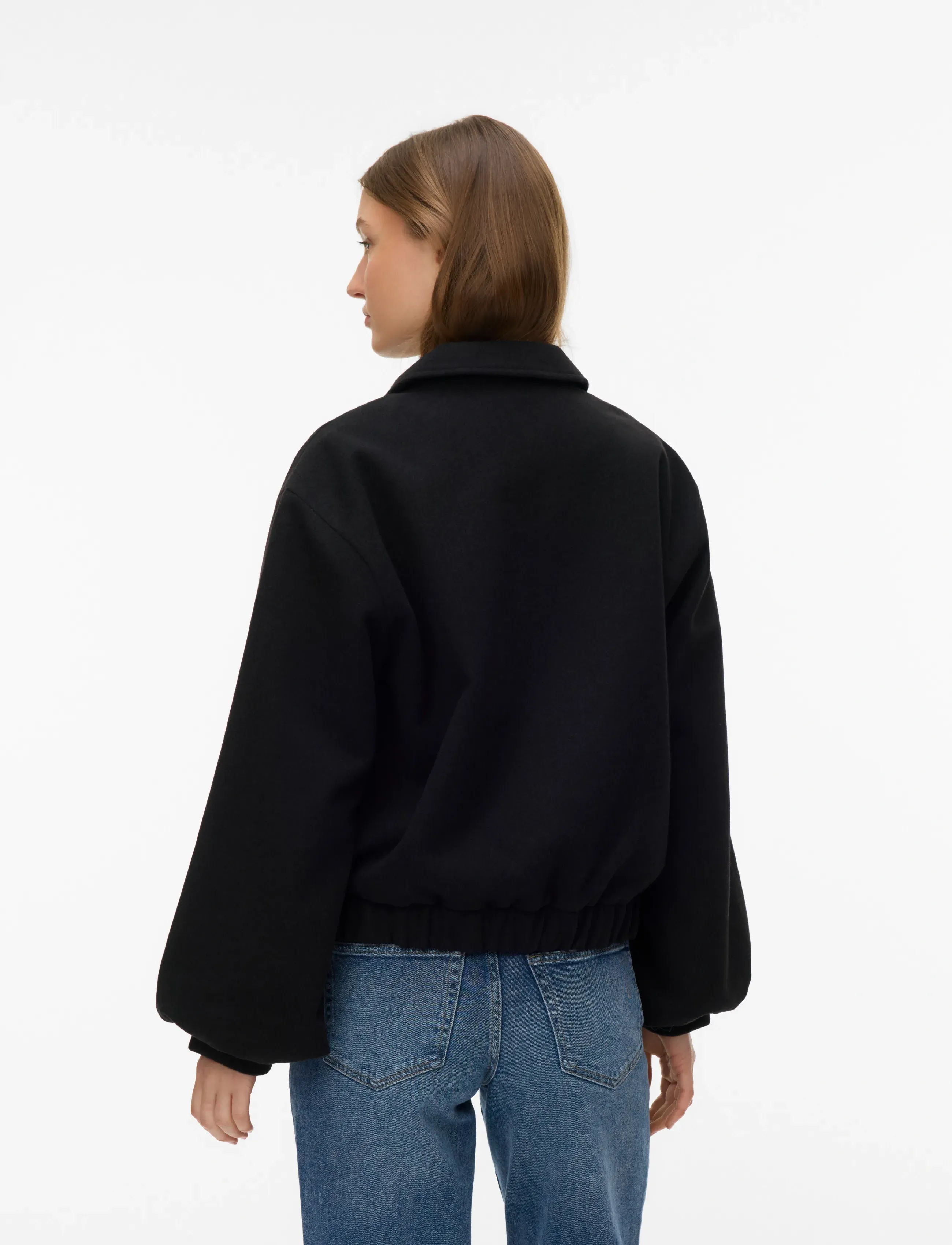 Vero Moda - VMMADDIE SHORT JACKET BOO - kevadjoped - black - 2