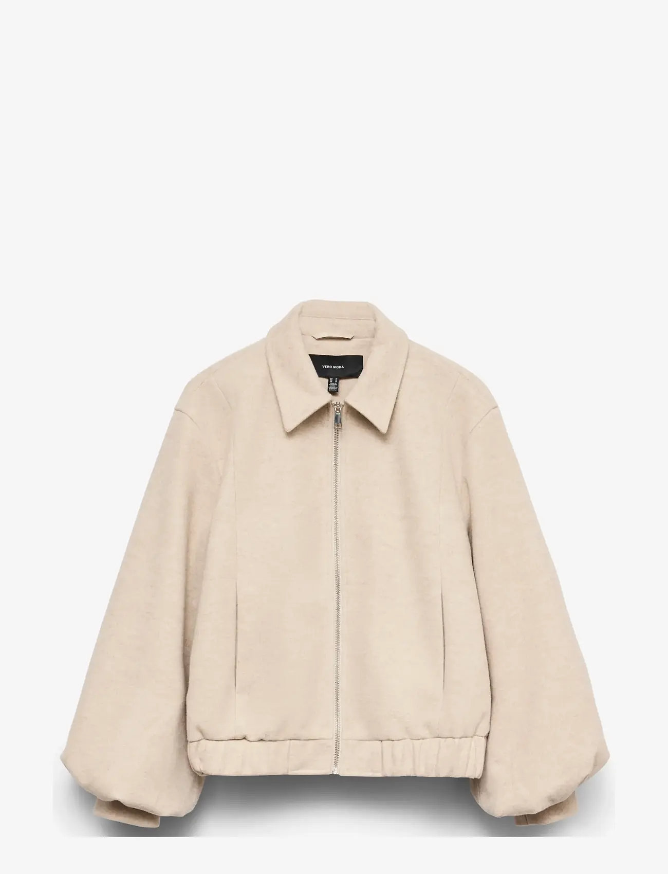 Vero Moda - VMMADDIE SHORT JACKET BOO - frühlingsjacken - oatmeal - 1