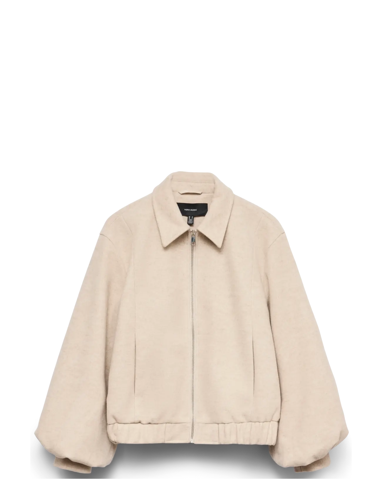 Vero Moda VMMADDIE SHORT JACKET BOO - Vero Moda - OATMEAL / cream