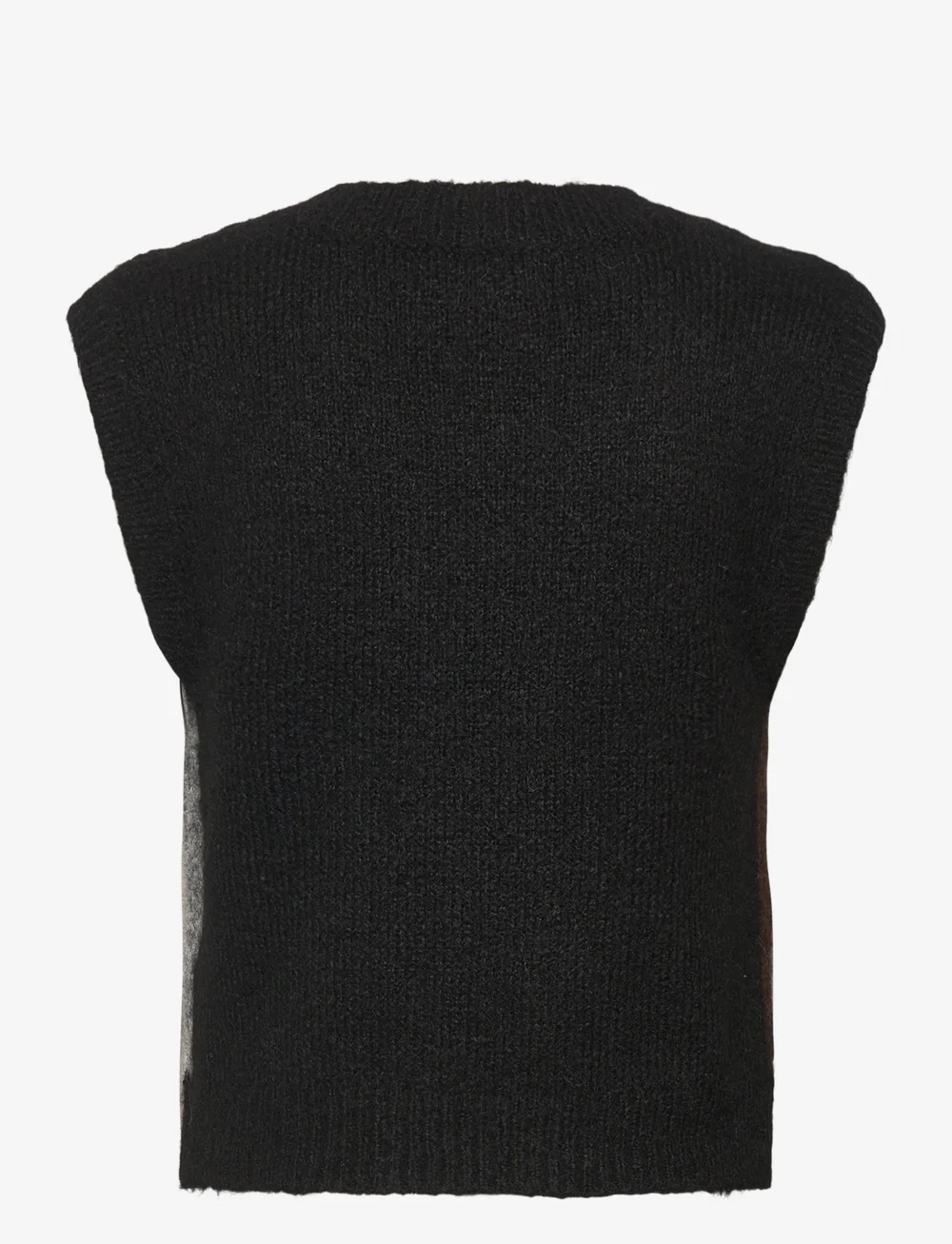 Vero Moda - VMBLISS SL V-NECK HANDSTITCH VEST GA - strikveste - black - 1