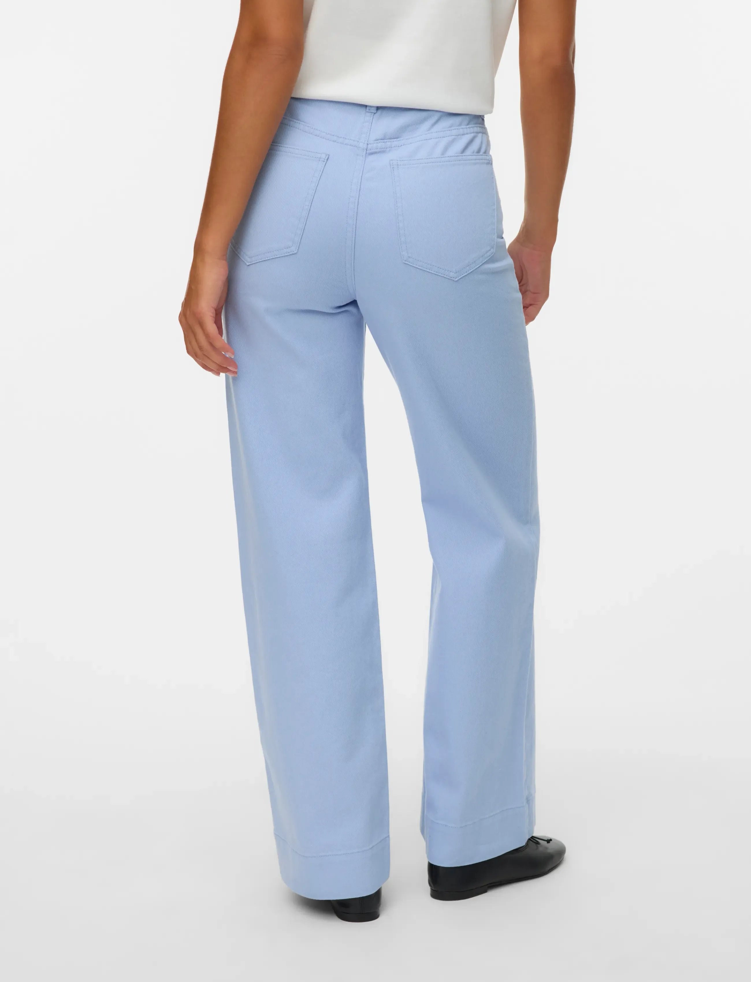 Vero Moda - VMKATHY HR WIDE COLORED JEANS - raka jeans - brunnera blue - 2