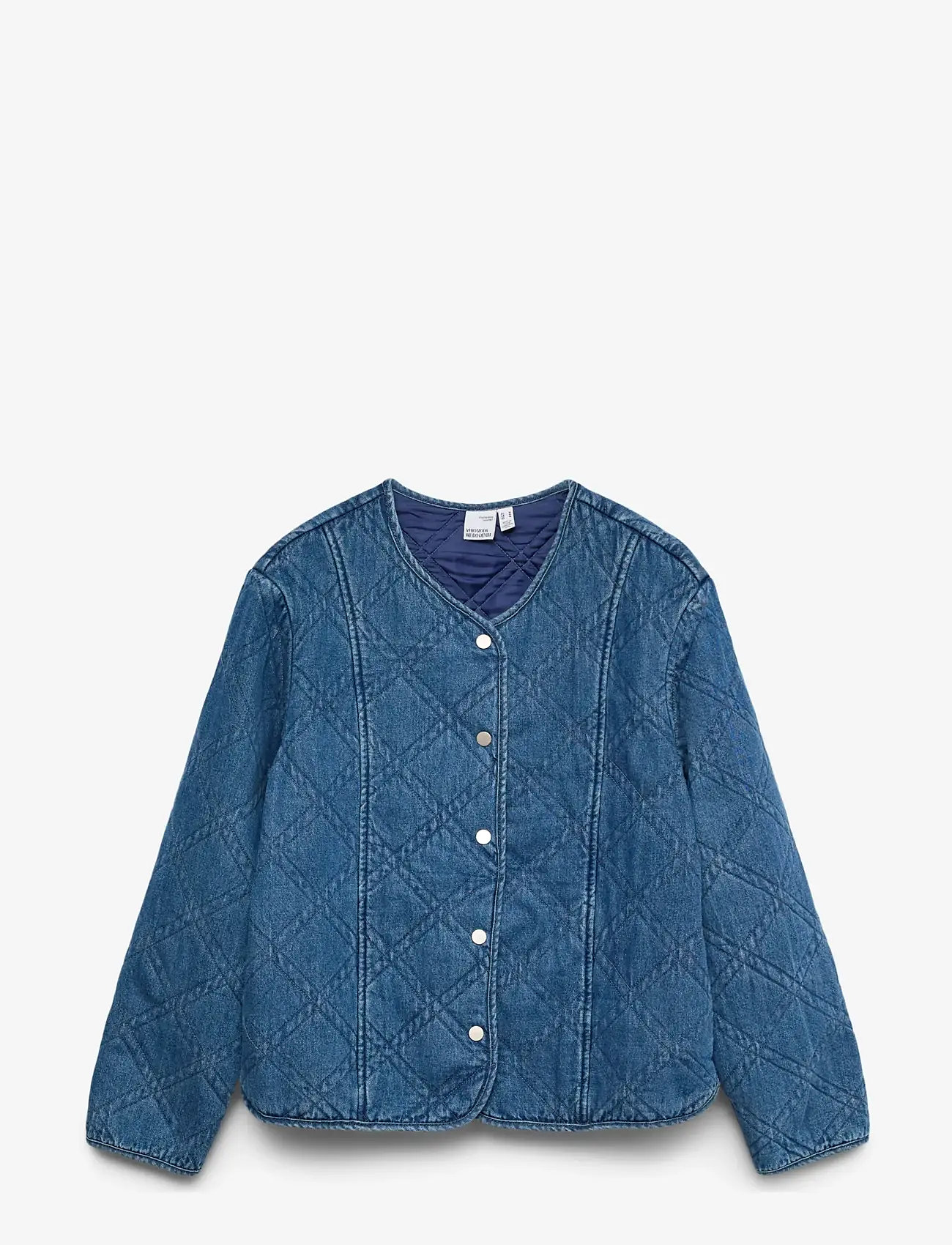 Vero Moda - VMERA LS QUILTED DNM JACKET SI343 - teksatagid - medium blue denim - 1