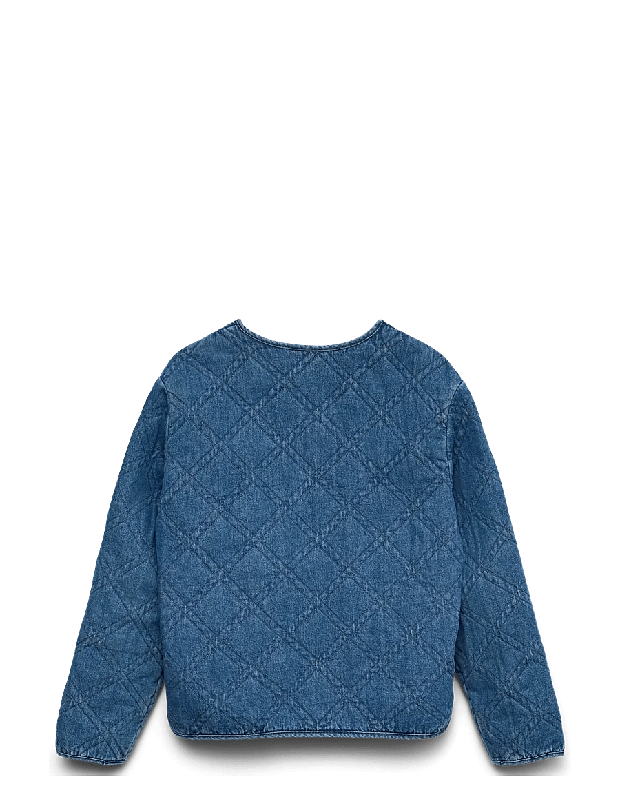 Vero Moda - VMERA LS QUILTED DNM JACKET SI343 - frühlingsjacken - medium blue denim - 2