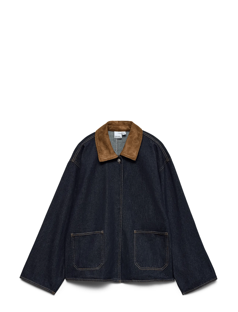 Vero Moda - VMNOVIE LS DENIM BARN JACKET SI346 - jeansjackor - medium blue denim - 1