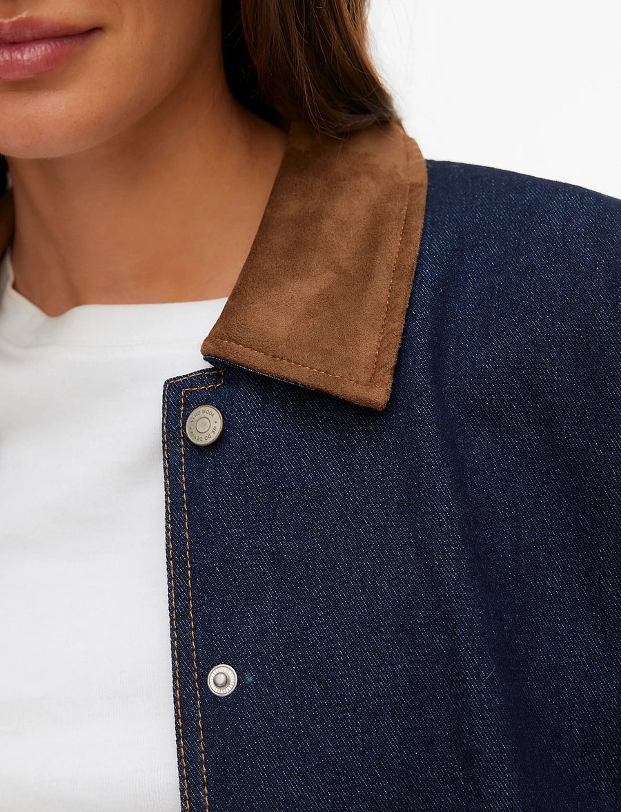 Vero Moda - VMNOVIE LS DENIM BARN JACKET SI346 - medium blue denim - 3