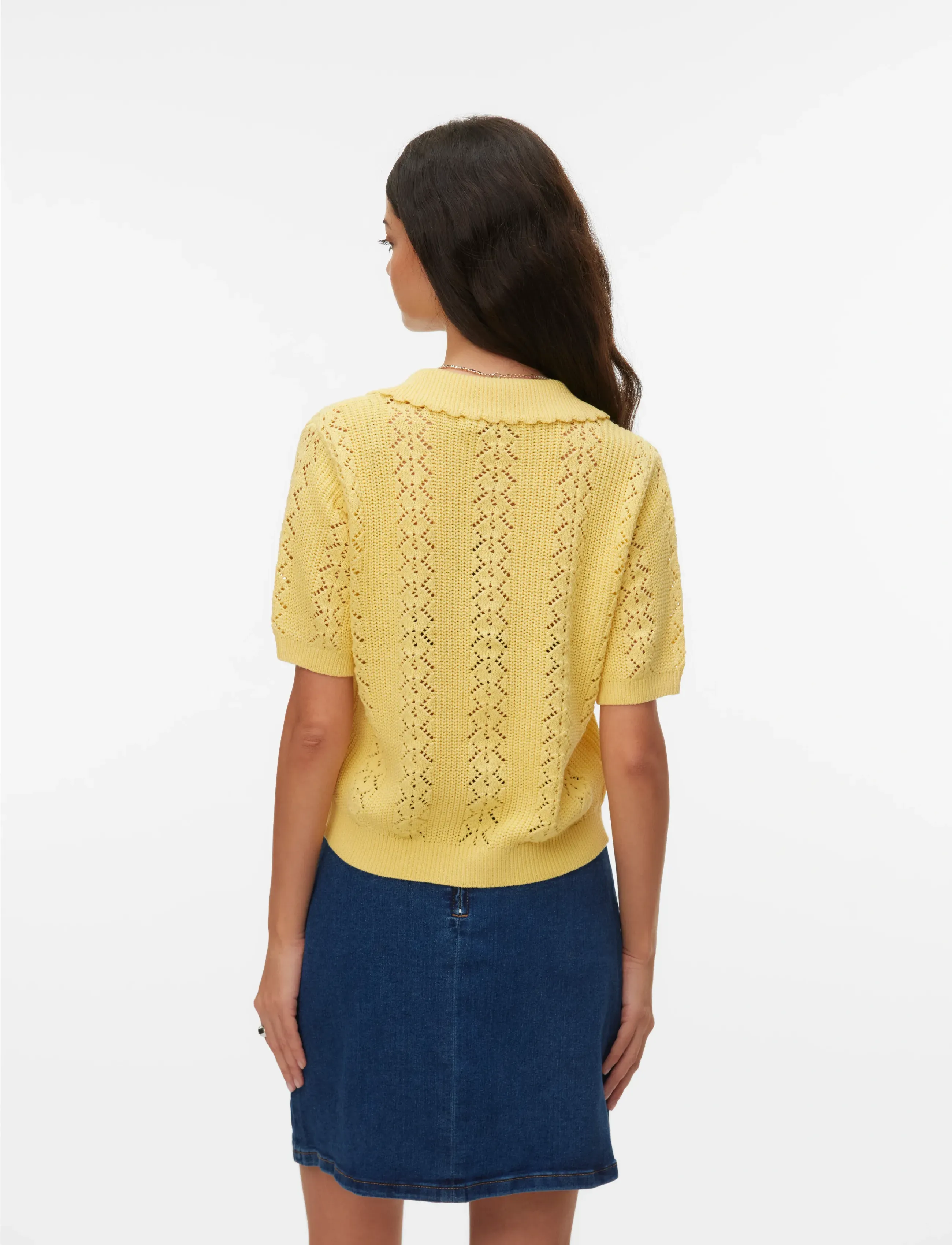 Vmdaria Ss Poloneck Cardigan 2