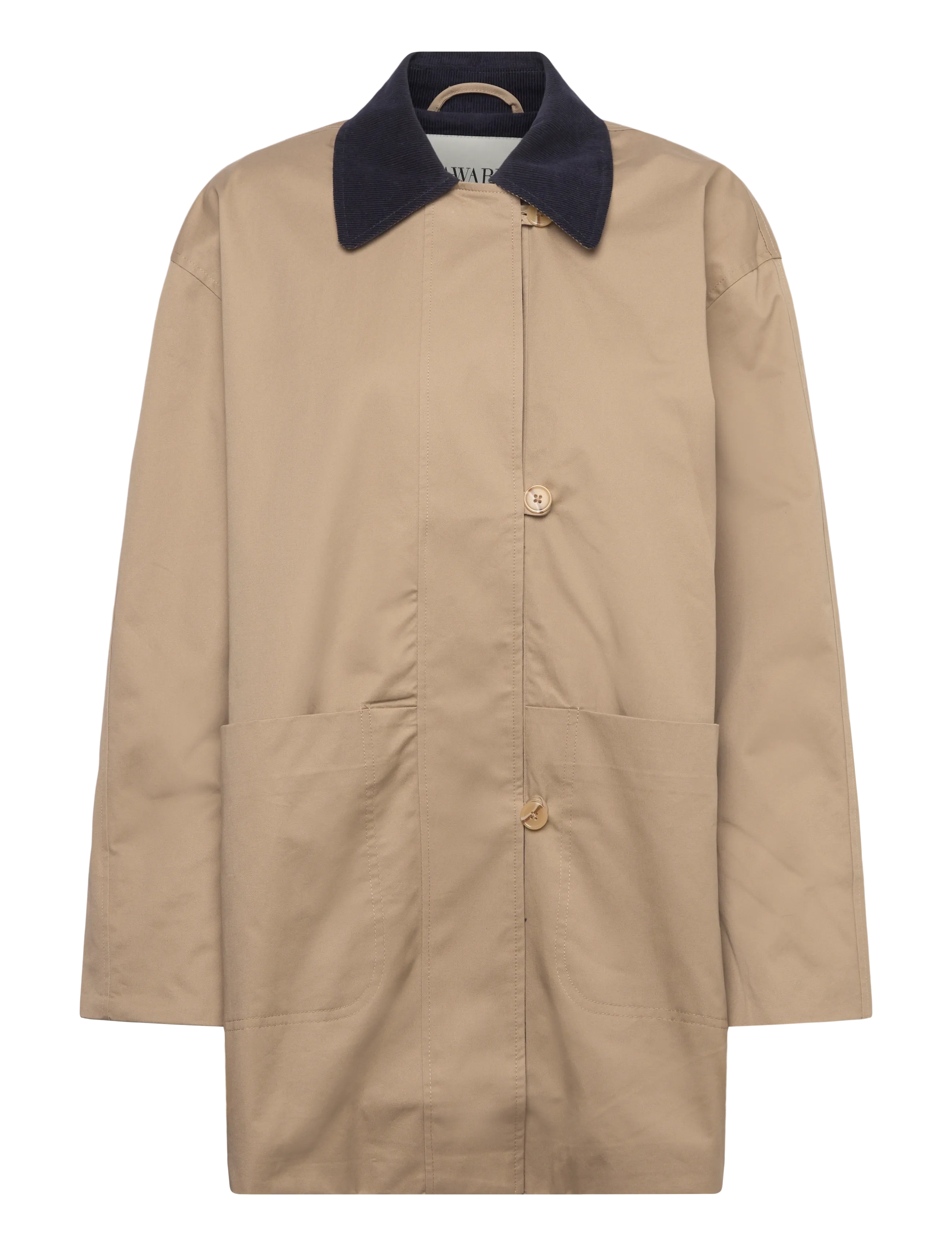 VERO MODA Awvickey Ls Mantel Noos Beige - 44 - Damen
