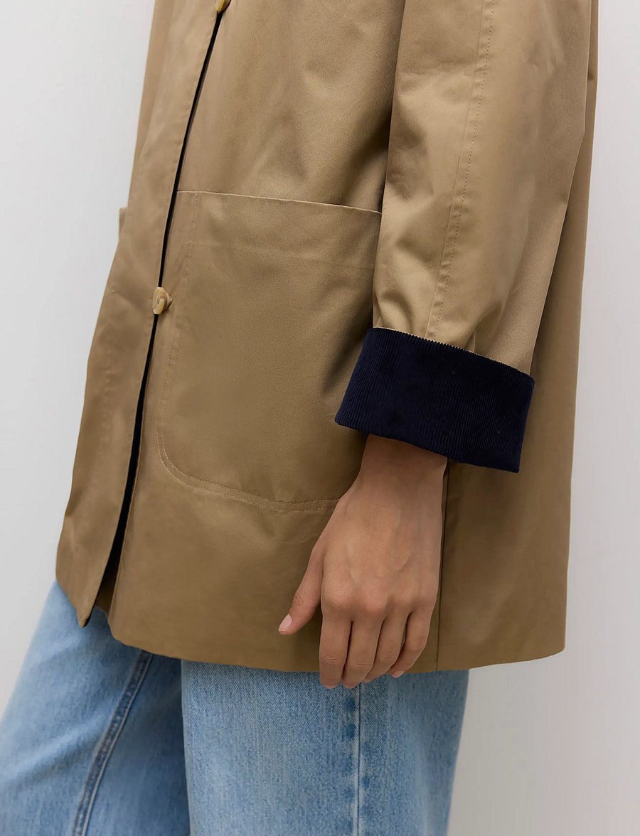 Vero Moda - AWVICKEY LS COAT NOOS - leichte mäntel - kelp - 5