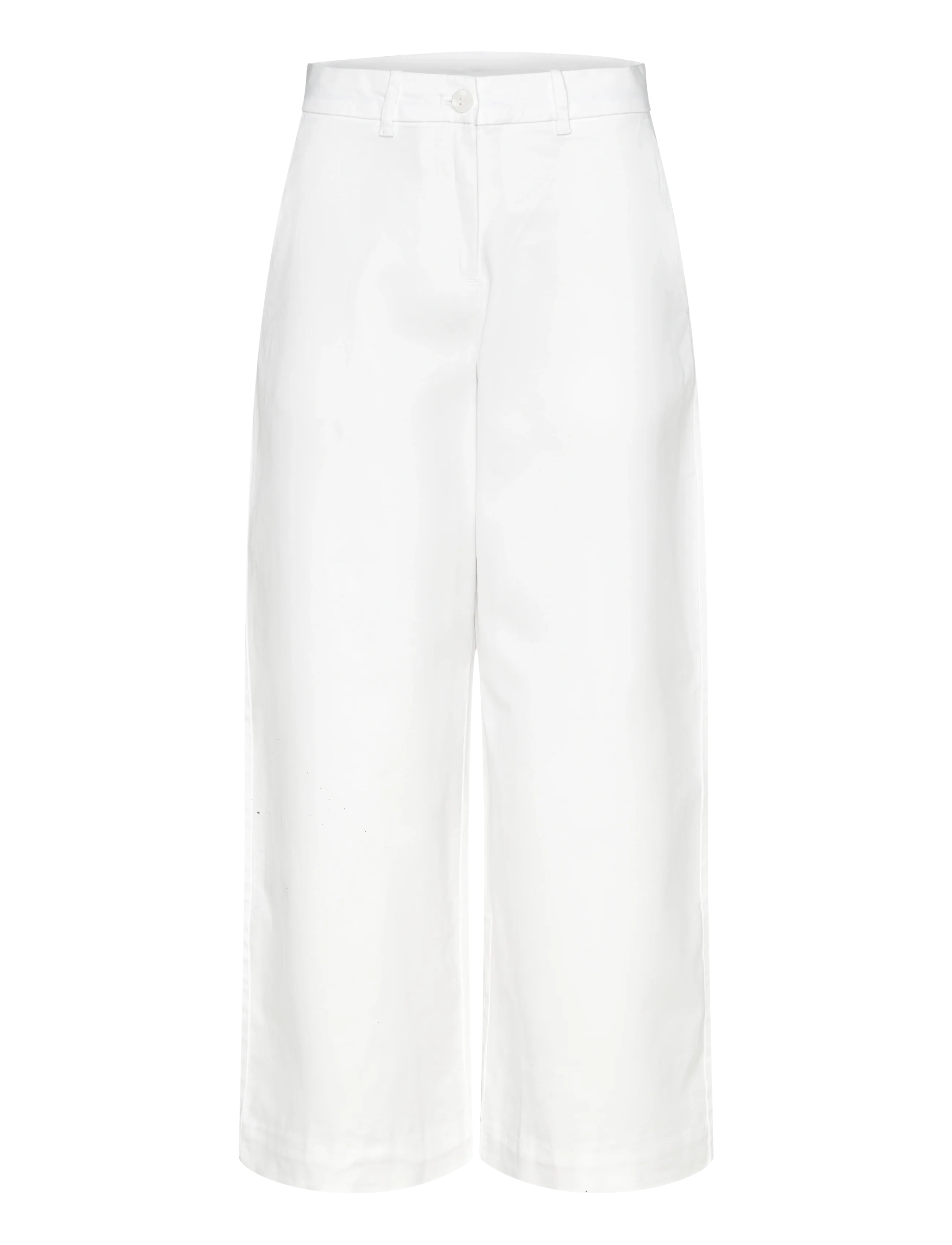 Vero Moda AWVANA MW WIDE ANKLE PANT NOOS - Bukser - BRIGHT WHITE / white