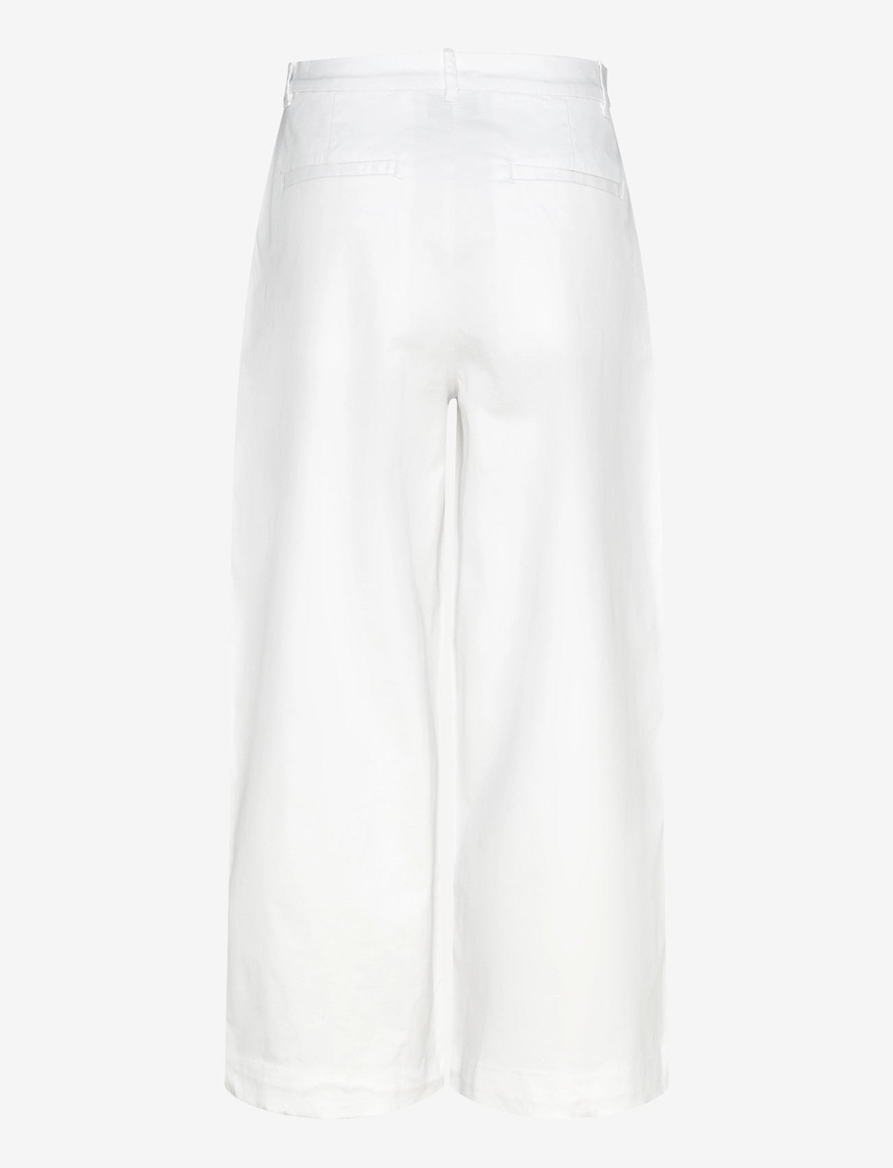 Vero Moda - AWVANA MW WIDE ANKLE PANT NOOS - wide leg trousers - bright white - 2