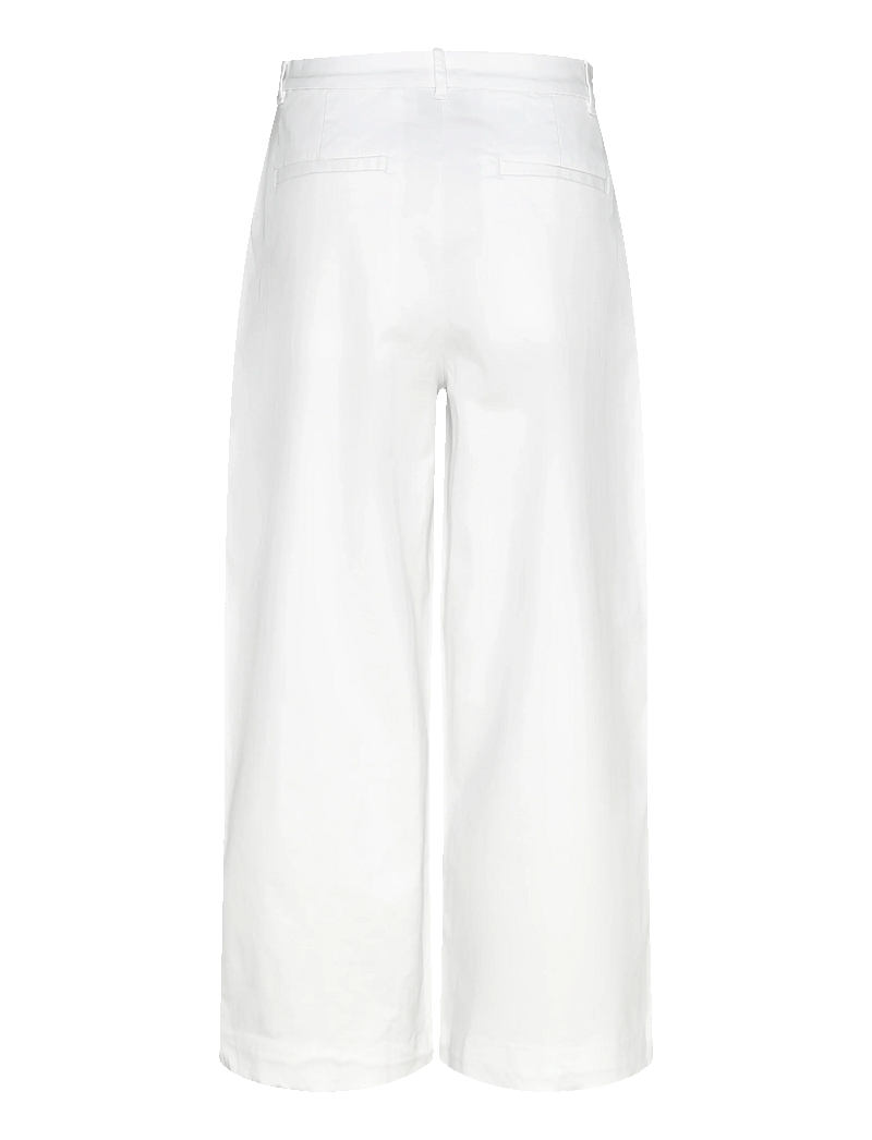 Vero Moda - AWVANA MW WIDE ANKLE PANT NOOS - wide leg trousers - bright white - 2