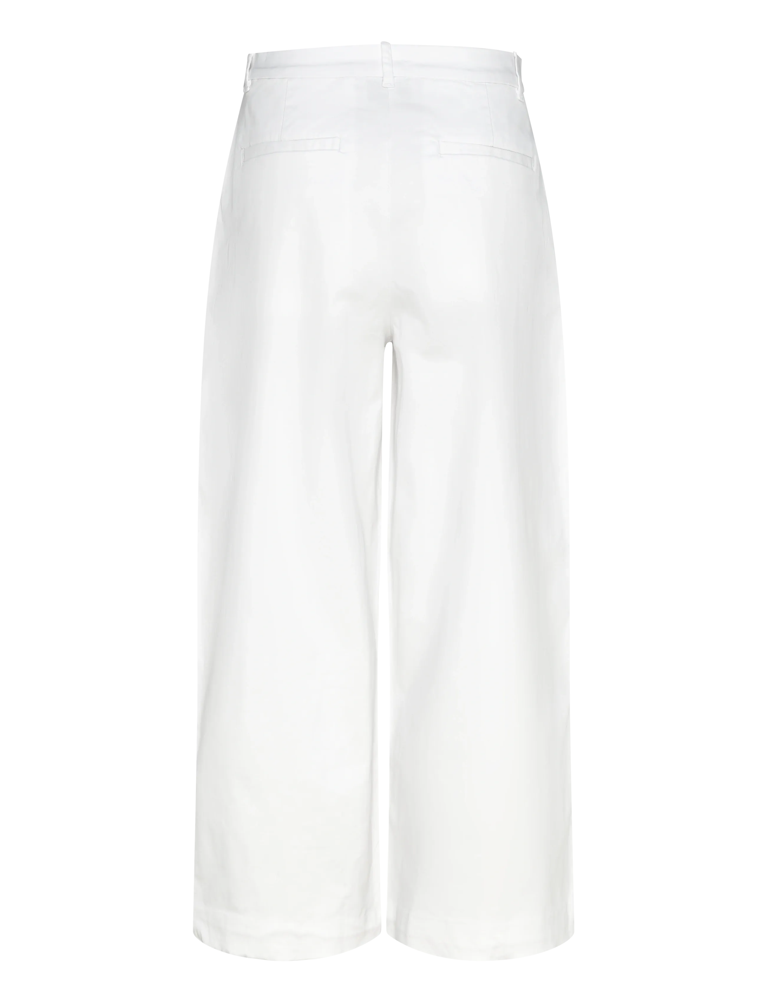 Vero Moda - AWVANA MW WIDE ANKLE PANT NOOS - hosen mit weitem bein - bright white - 2