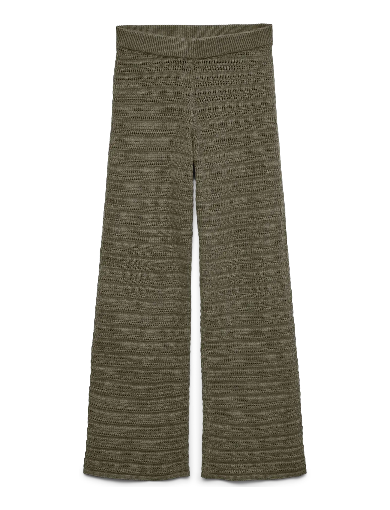 Vero Moda VMHAYLEY NW LOOSE STITCH PANT BOO - Vero Moda - KALAMATA / green