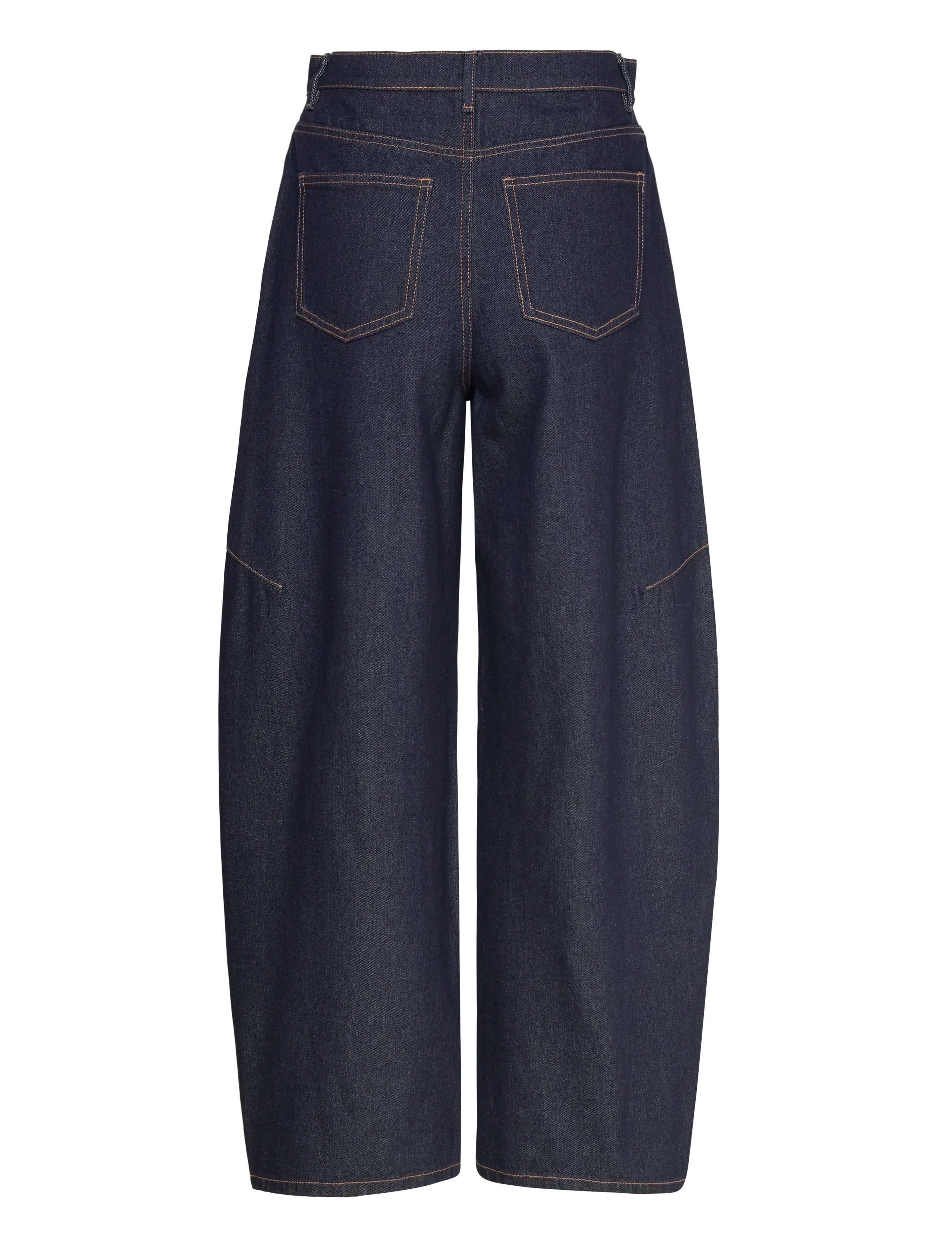 Vero Moda - VMKAITLIN HR WIDE BARREL JEANS SI352 - barrel lõikega teksad - dark blue denim - 2