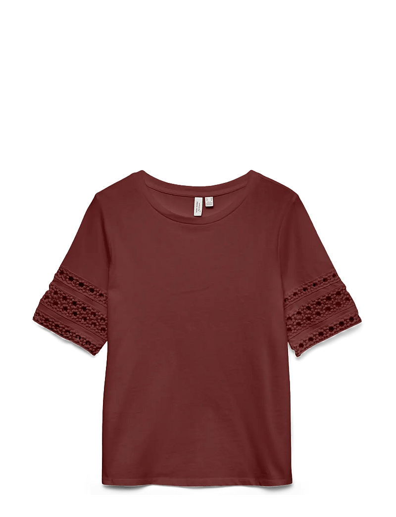 Vero Moda - VMIVACY 2/4 O-NECK TOP JRS BTQ - t-shirts - andorra - 1