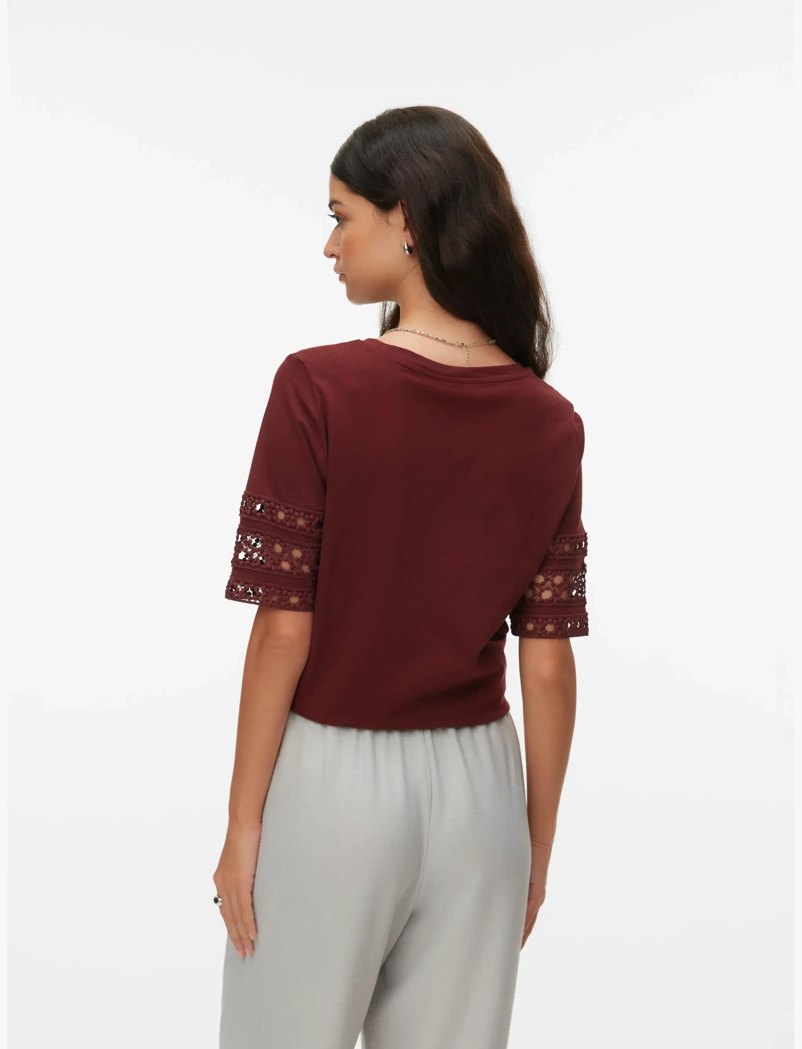 VERO MODA Vmivacy 2/4 O-Neck Top Jrs Btq toppar dam – bild 2