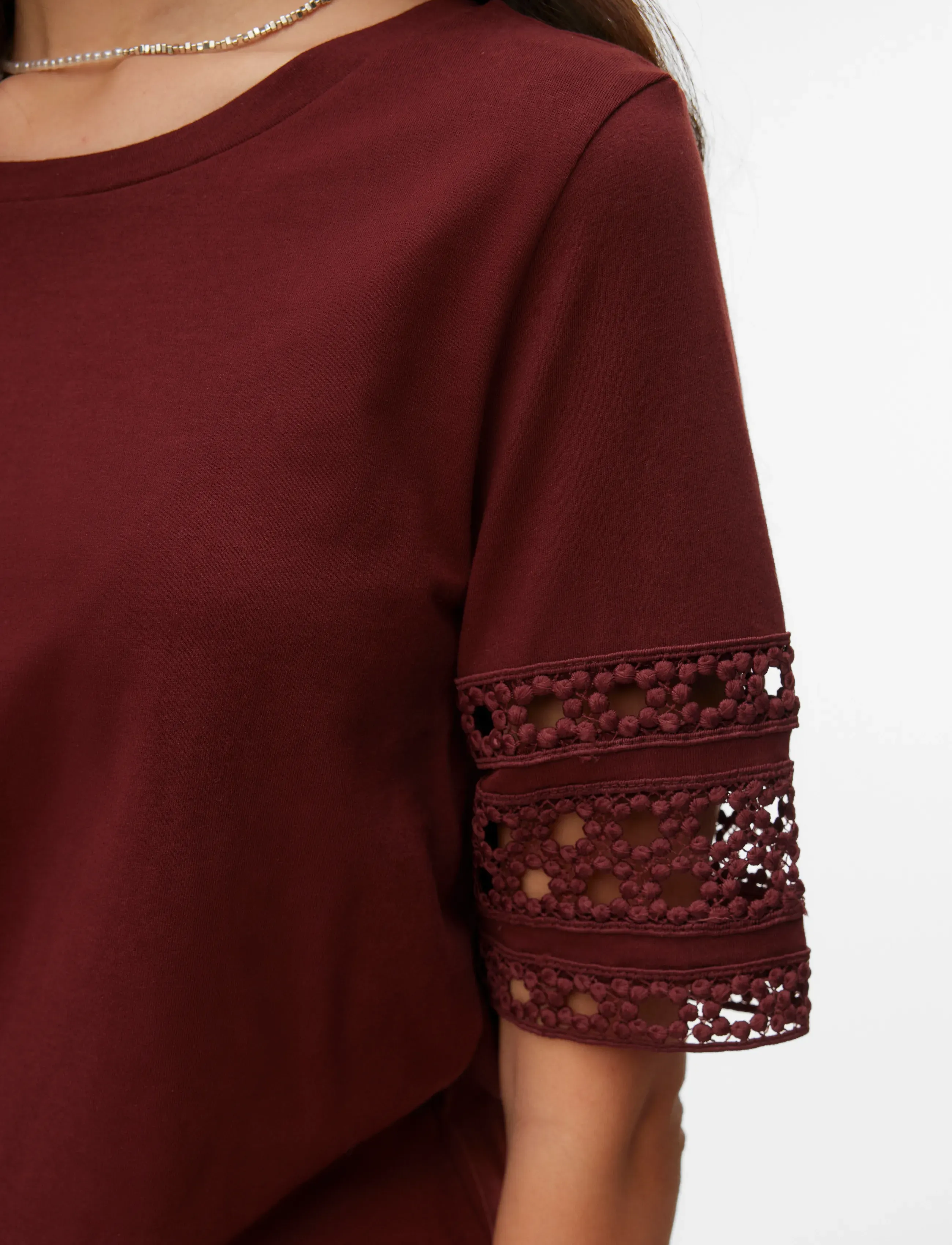 VERO MODA Vmivacy 2/4 O-Neck Top Jrs Btq toppar dam – bild 4