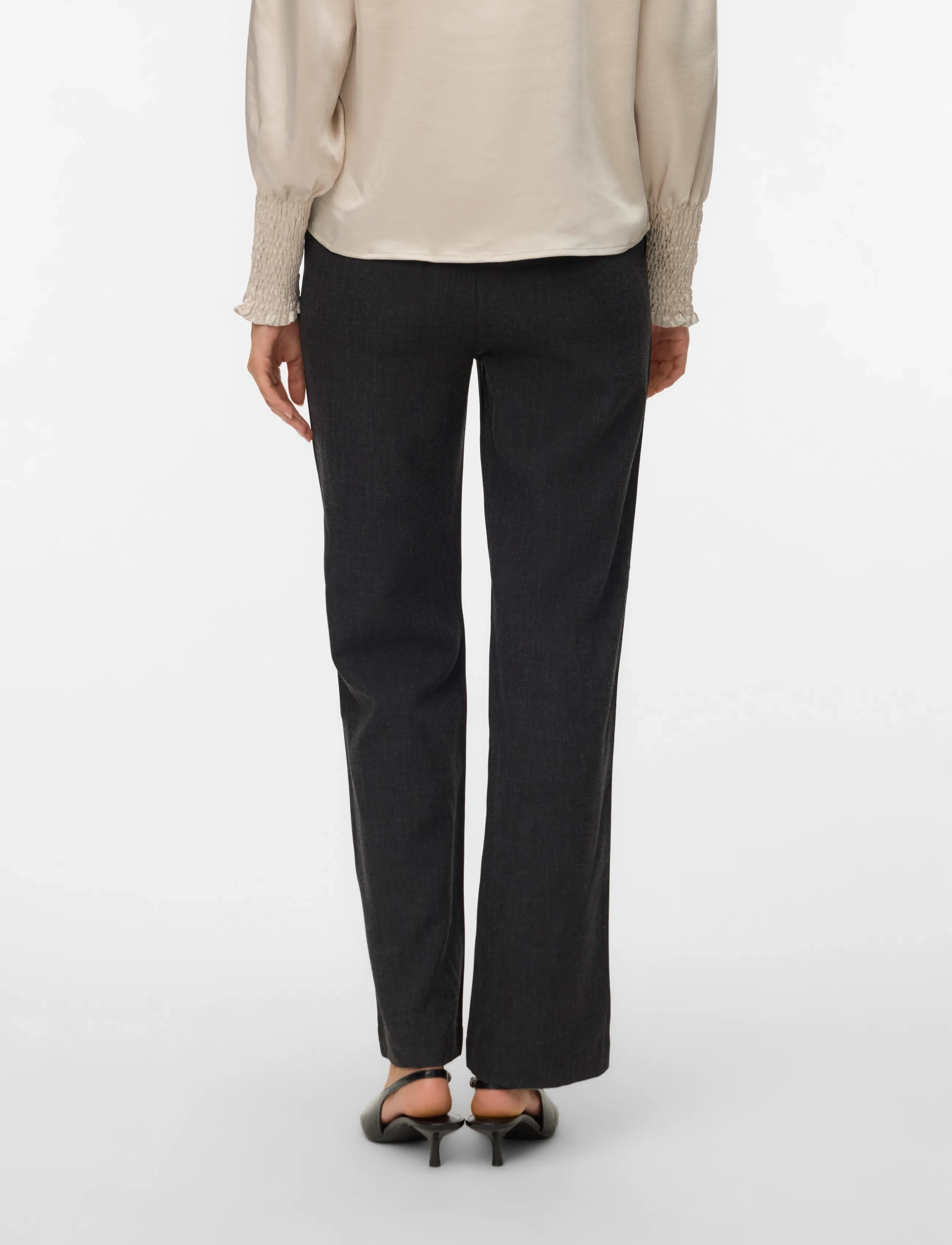 VERO MODA Vmzamira Bestie Mw Straight Pant Noos kostymbyxor dam – bild 2