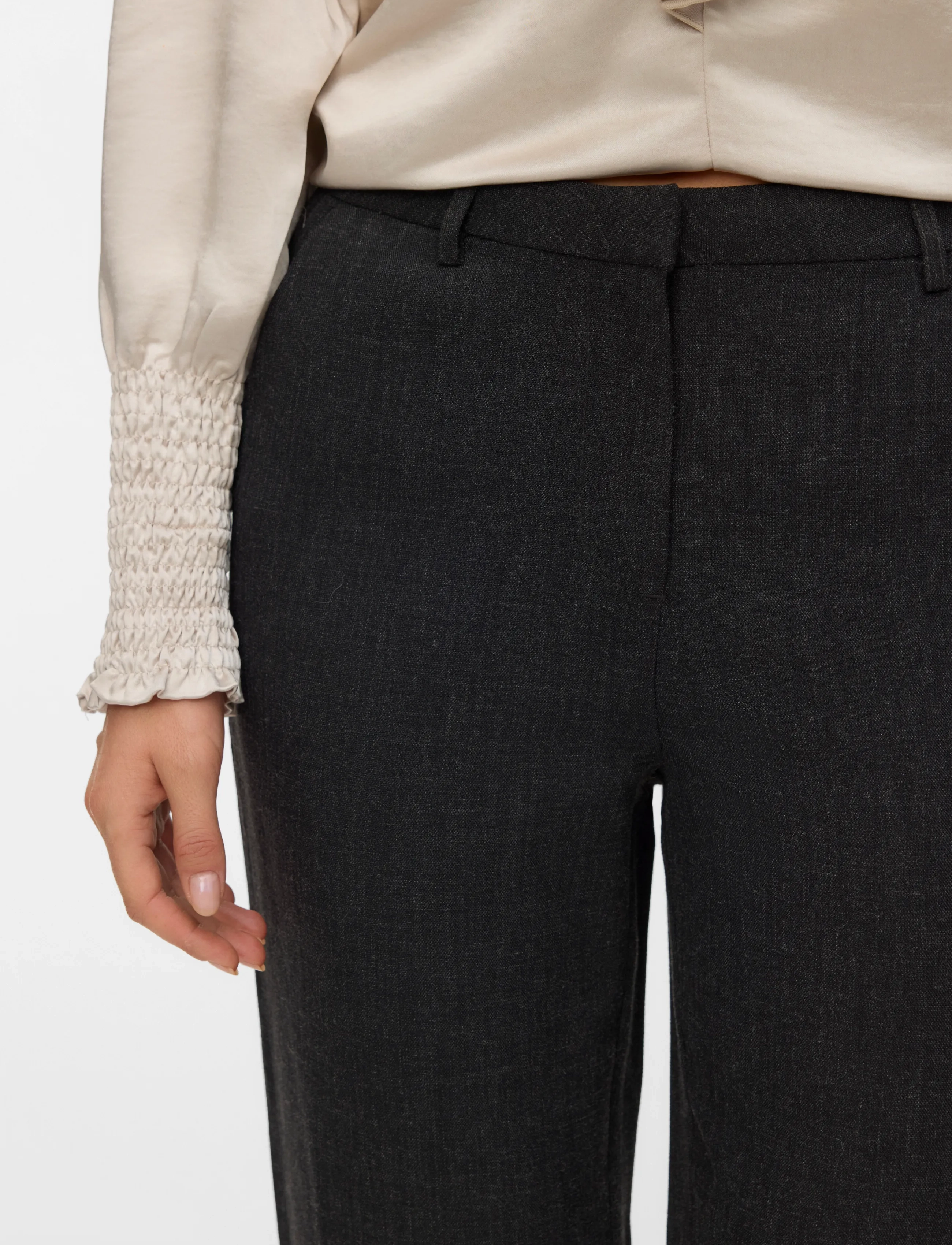 VERO MODA Vmzamira Bestie Mw Straight Pant Noos kostymbyxor dam – bild 4