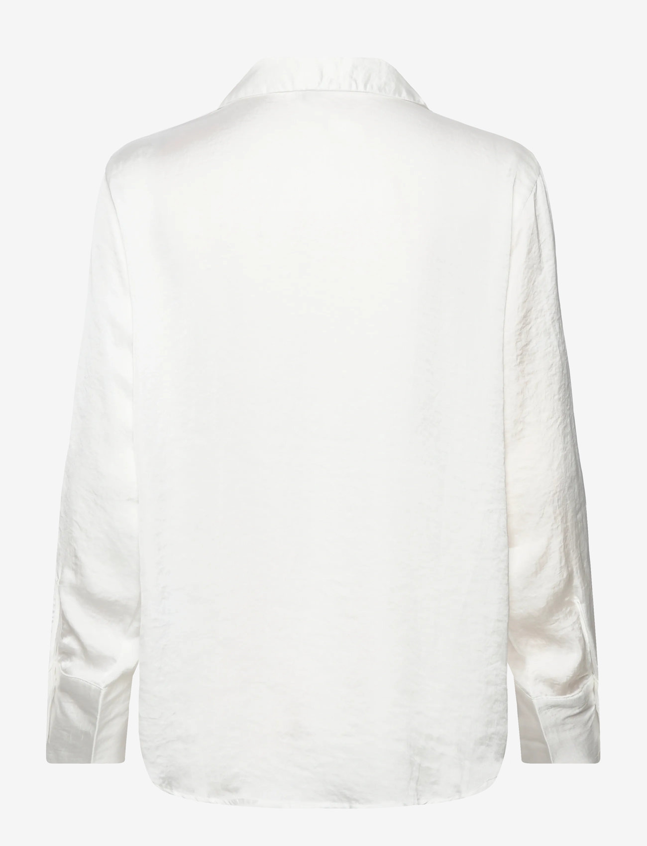 Vero Moda - VMSOMMER LS SHIRT WVN NOOS - langærmede skjorter - snow white - 2