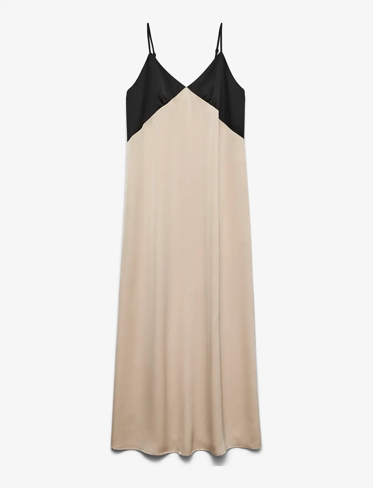 Vero Moda - VMJOY SINGLET ANKLE DRESS WVN BTQ - maxi dresses - black - 1
