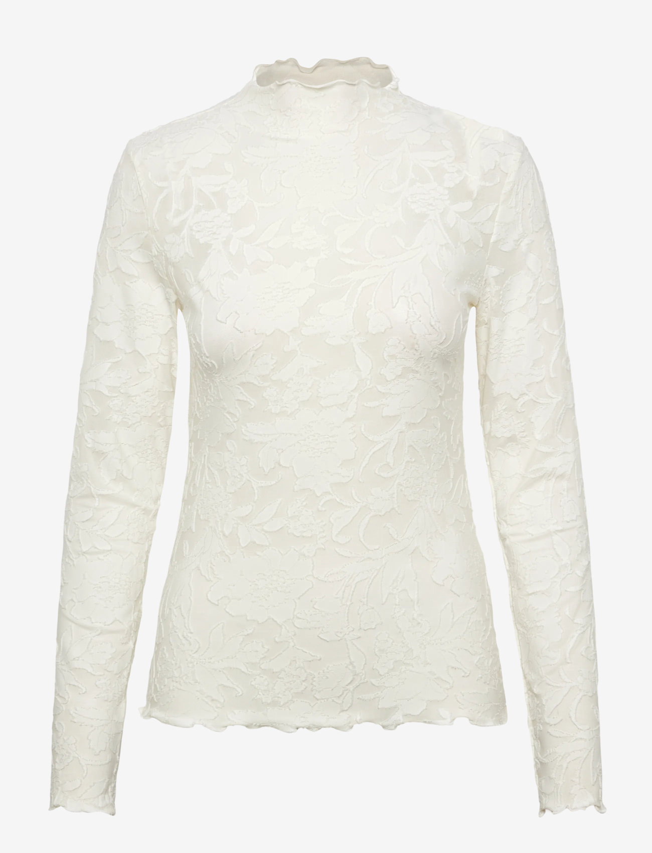 Vero Moda - VMLAYLA LS TOP JRS NOOS - snow white - 1