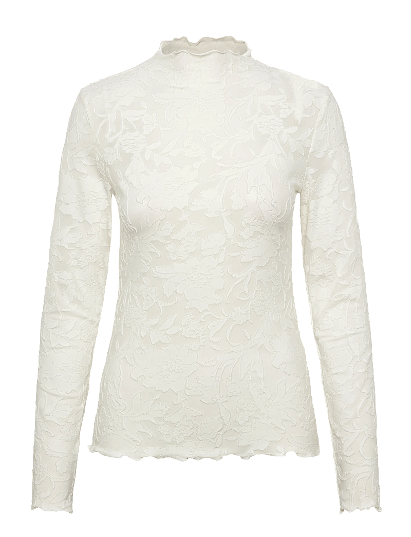 Vero Moda - VMLAYLA LS TOP JRS NOOS - snow white - 1