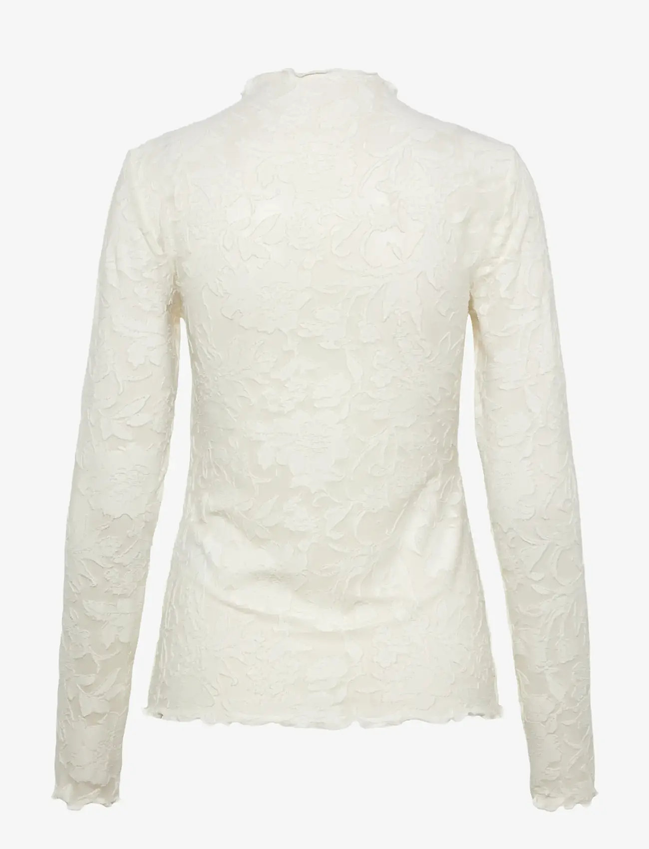 Vero Moda - VMLAYLA LS TOP JRS NOOS - snow white - 2